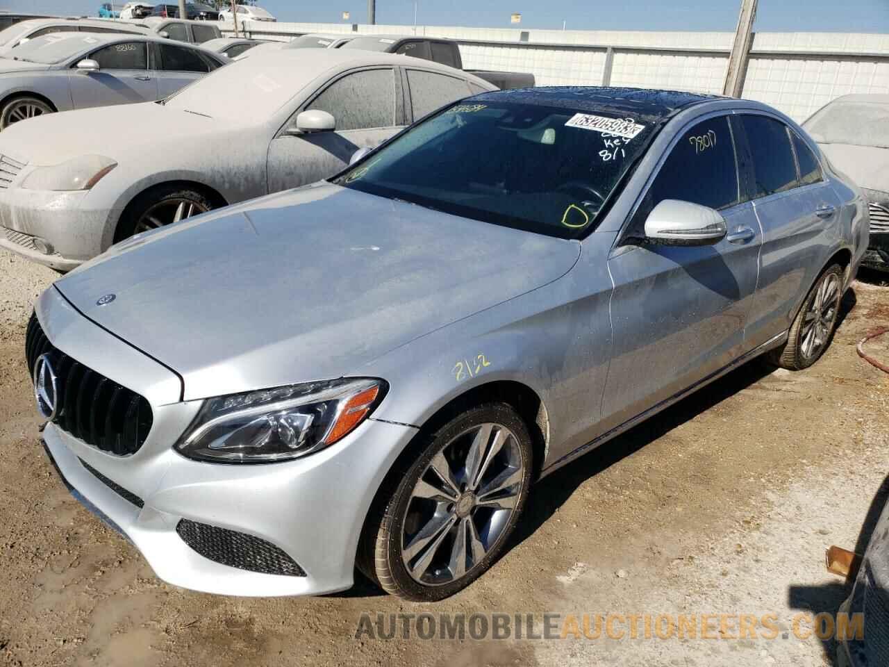 55SWF4JB9GU154684 MERCEDES-BENZ C-CLASS 2016