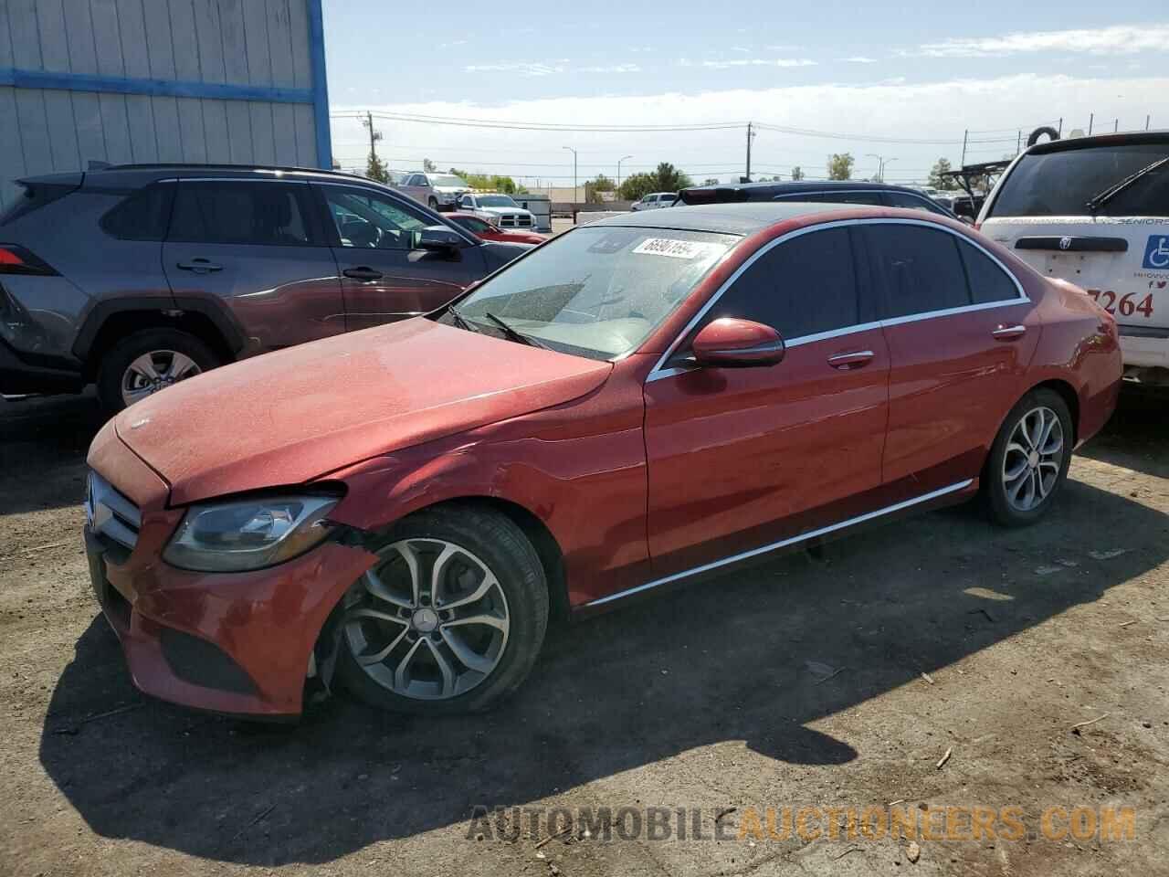 55SWF4JB9GU157178 MERCEDES-BENZ C-CLASS 2016