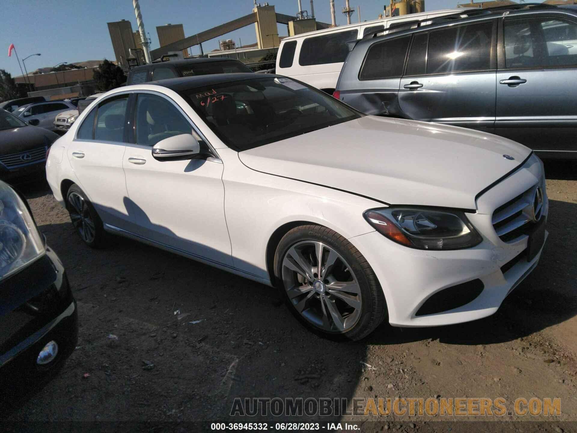 55SWF4JB9GU163563 MERCEDES-BENZ C-CLASS 2016