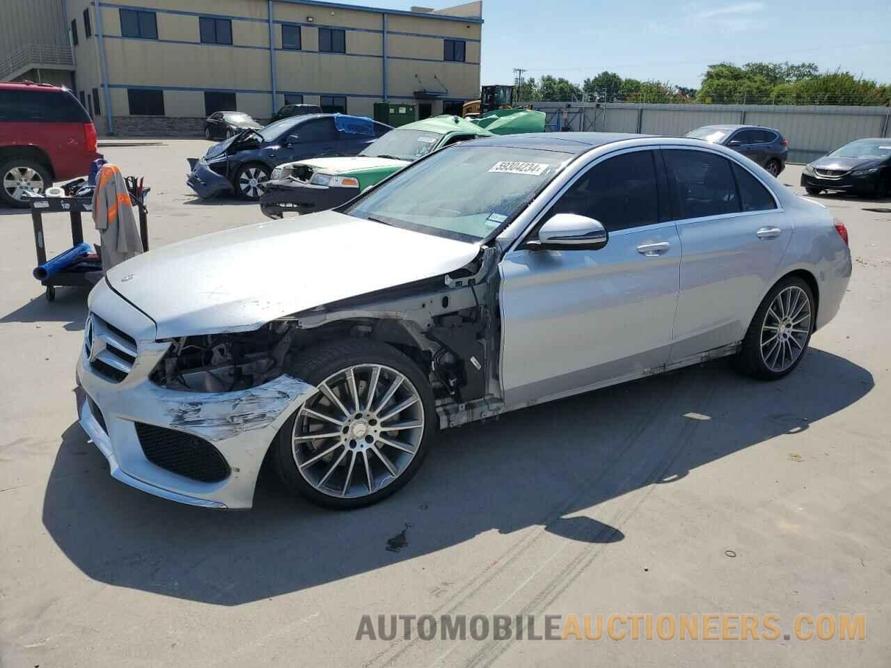 55SWF4JB9GU167645 MERCEDES-BENZ C-CLASS 2016