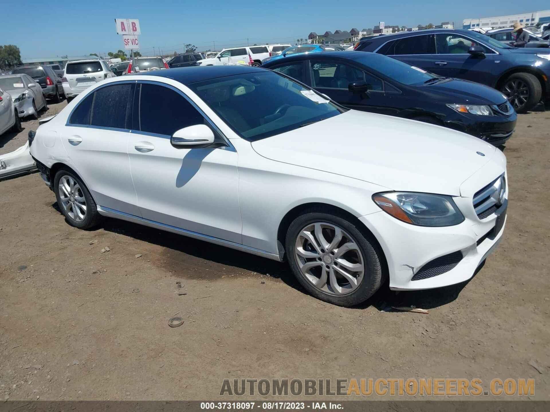 55SWF4JB9GU170884 MERCEDES-BENZ C-CLASS 2016