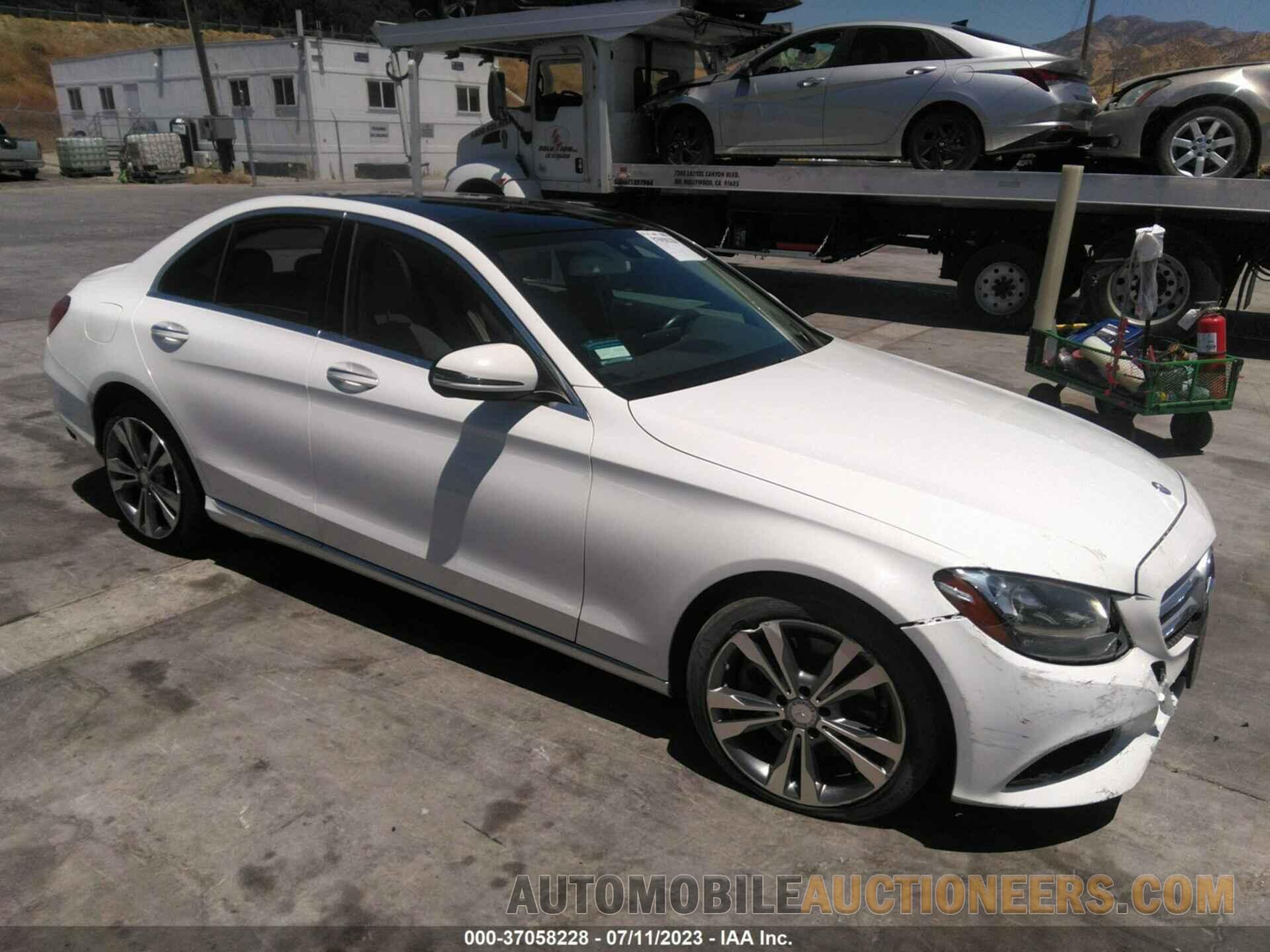 55SWF4JB9GU171064 MERCEDES-BENZ C-CLASS 2016