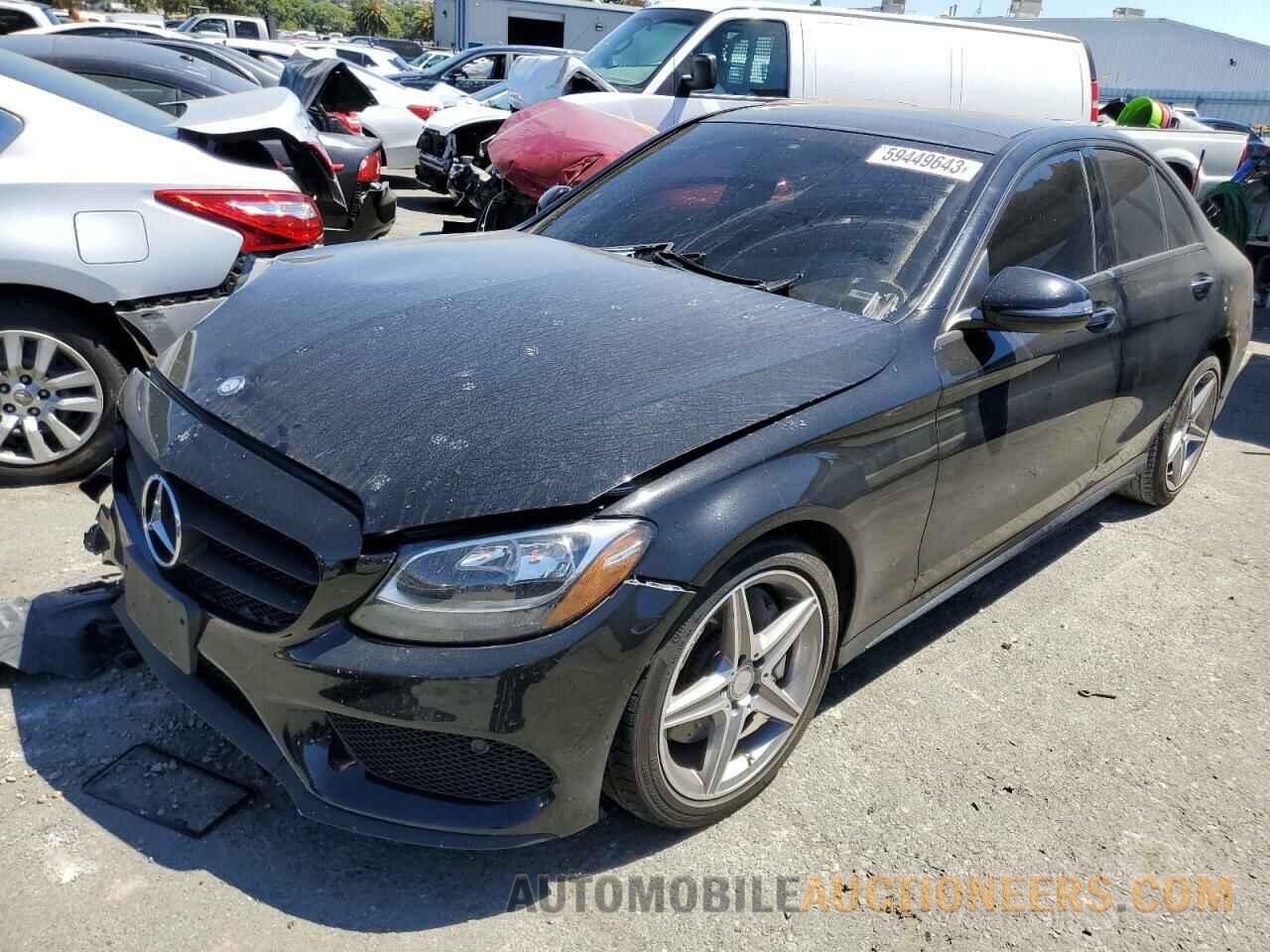 55SWF4JB9GU176457 MERCEDES-BENZ C-CLASS 2016