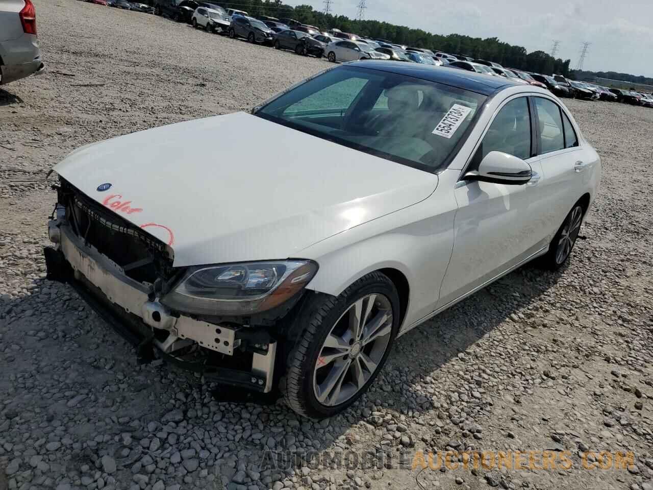 55SWF4JB9HU184785 MERCEDES-BENZ C-CLASS 2017