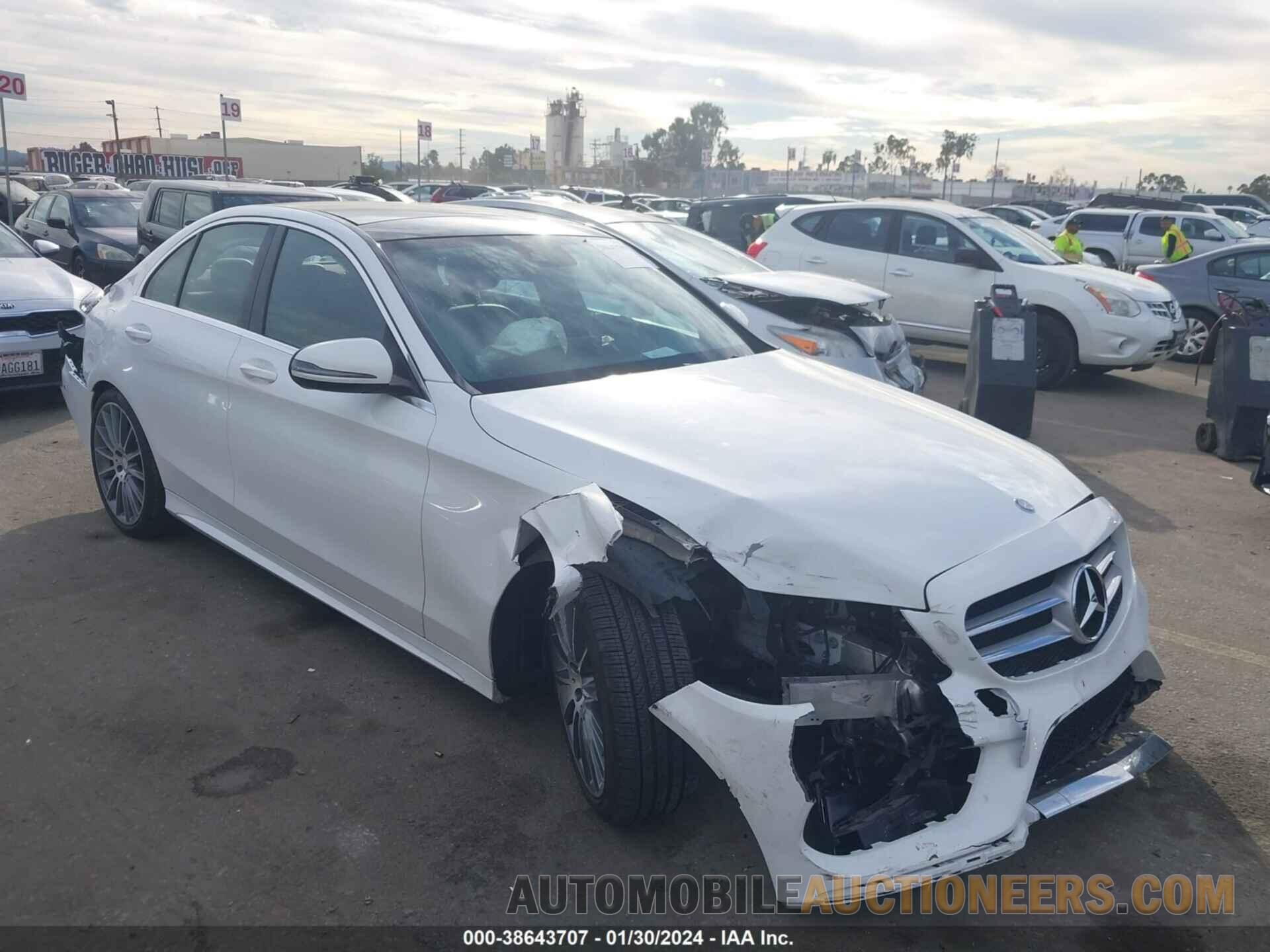 55SWF4JB9HU196547 MERCEDES-BENZ C 300 2017