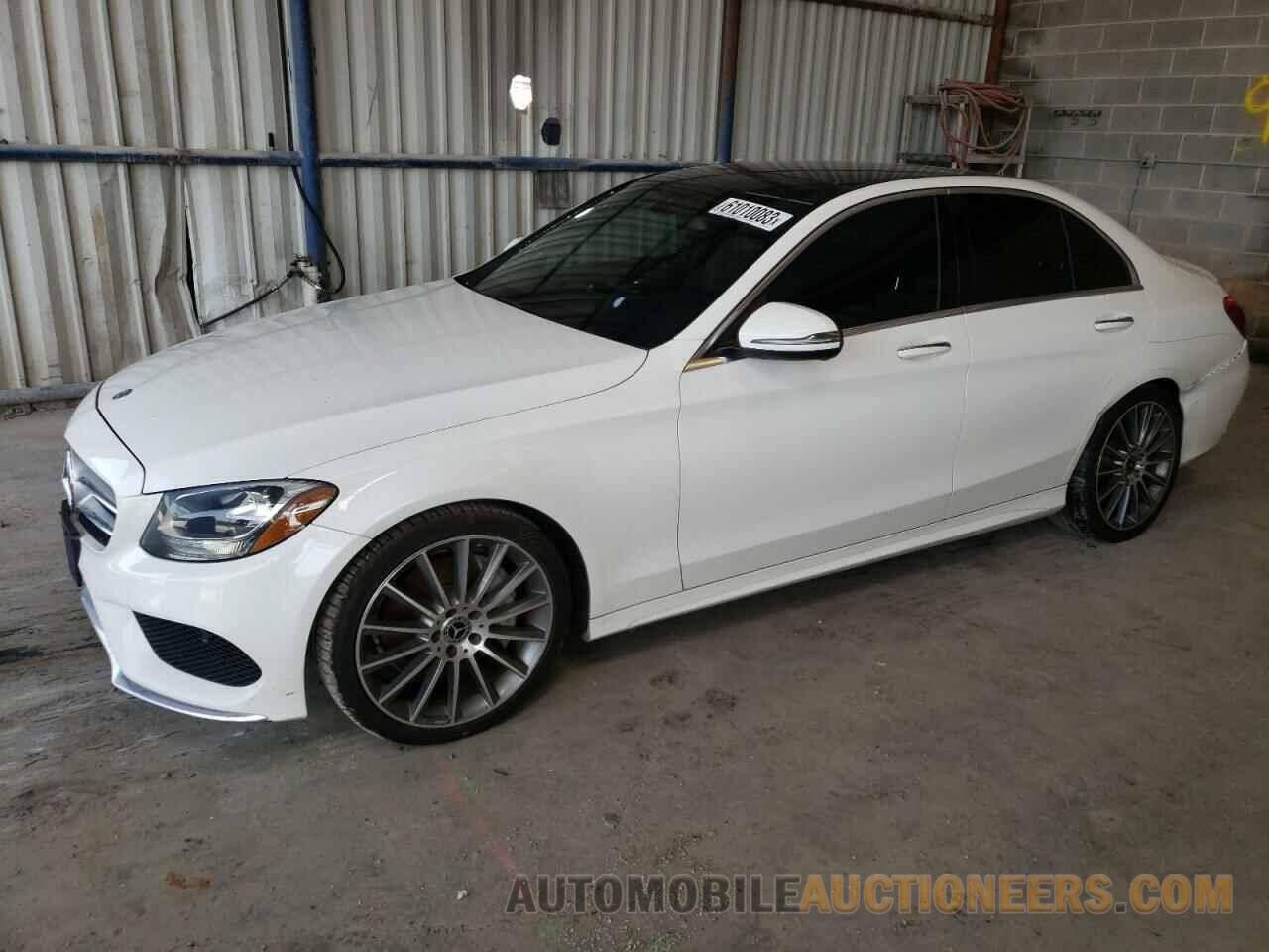 55SWF4JB9HU215419 MERCEDES-BENZ C-CLASS 2017