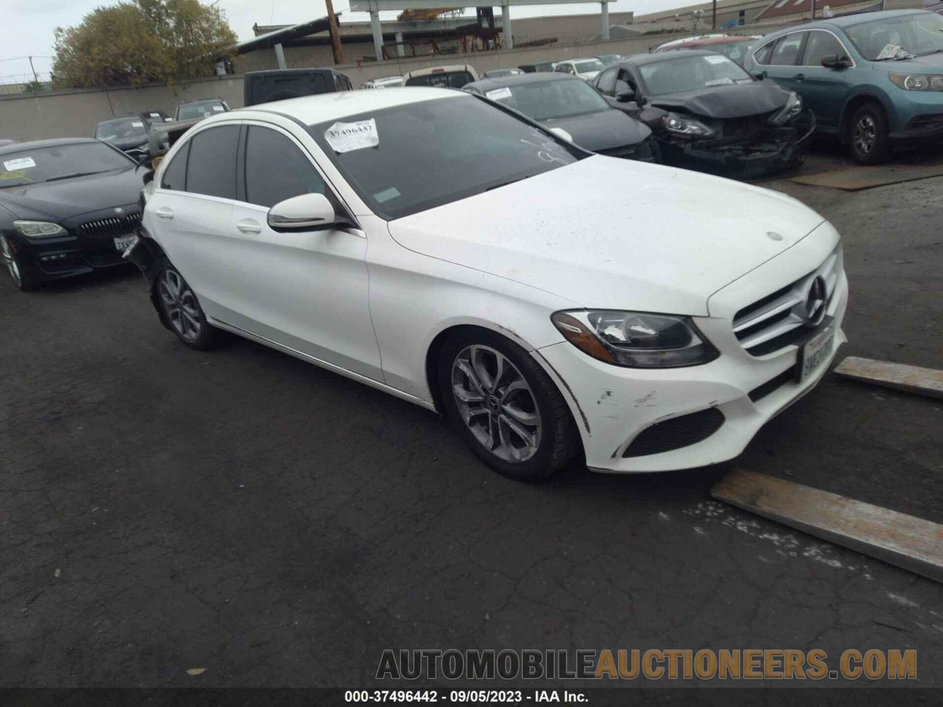 55SWF4JB9HU220314 MERCEDES-BENZ C-CLASS 2017