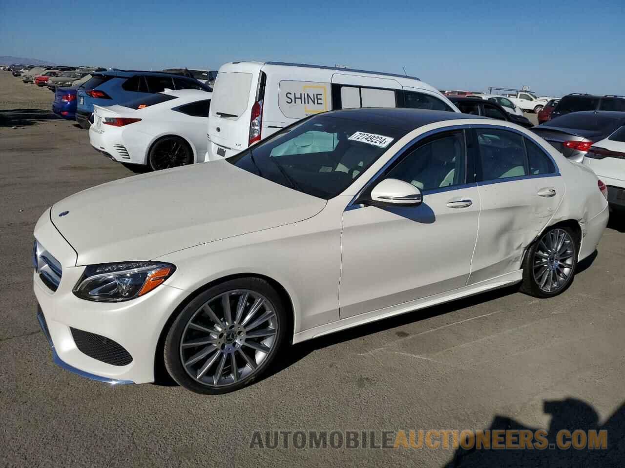 55SWF4JB9HU227392 MERCEDES-BENZ C-CLASS 2017