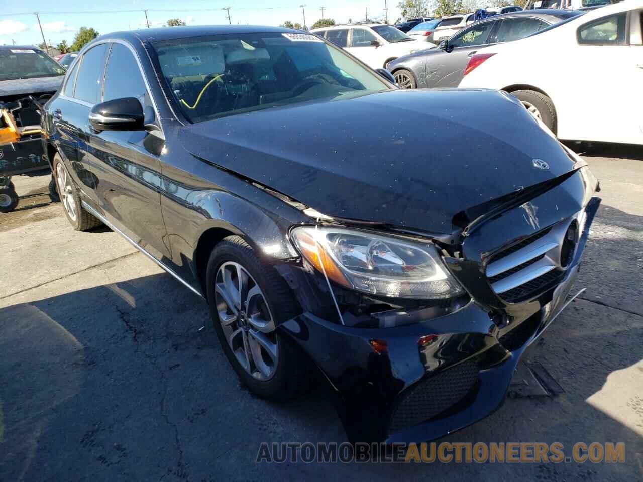 55SWF4JB9HU234360 MERCEDES-BENZ C-CLASS 2017