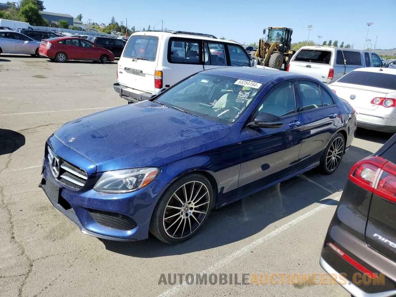 55SWF4JB9JU235658 MERCEDES-BENZ C-CLASS 2018