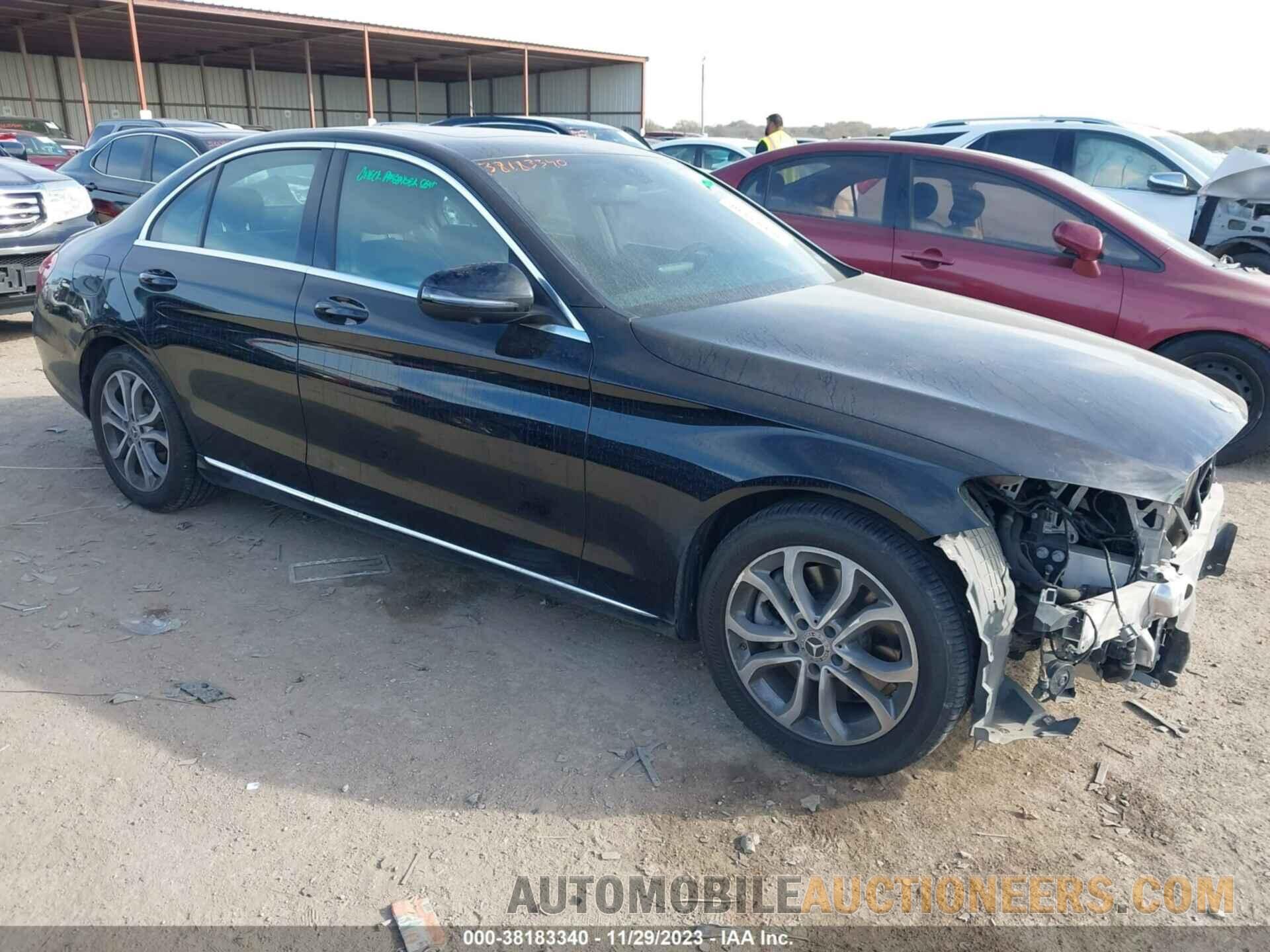 55SWF4JB9JU236695 MERCEDES-BENZ C 2018