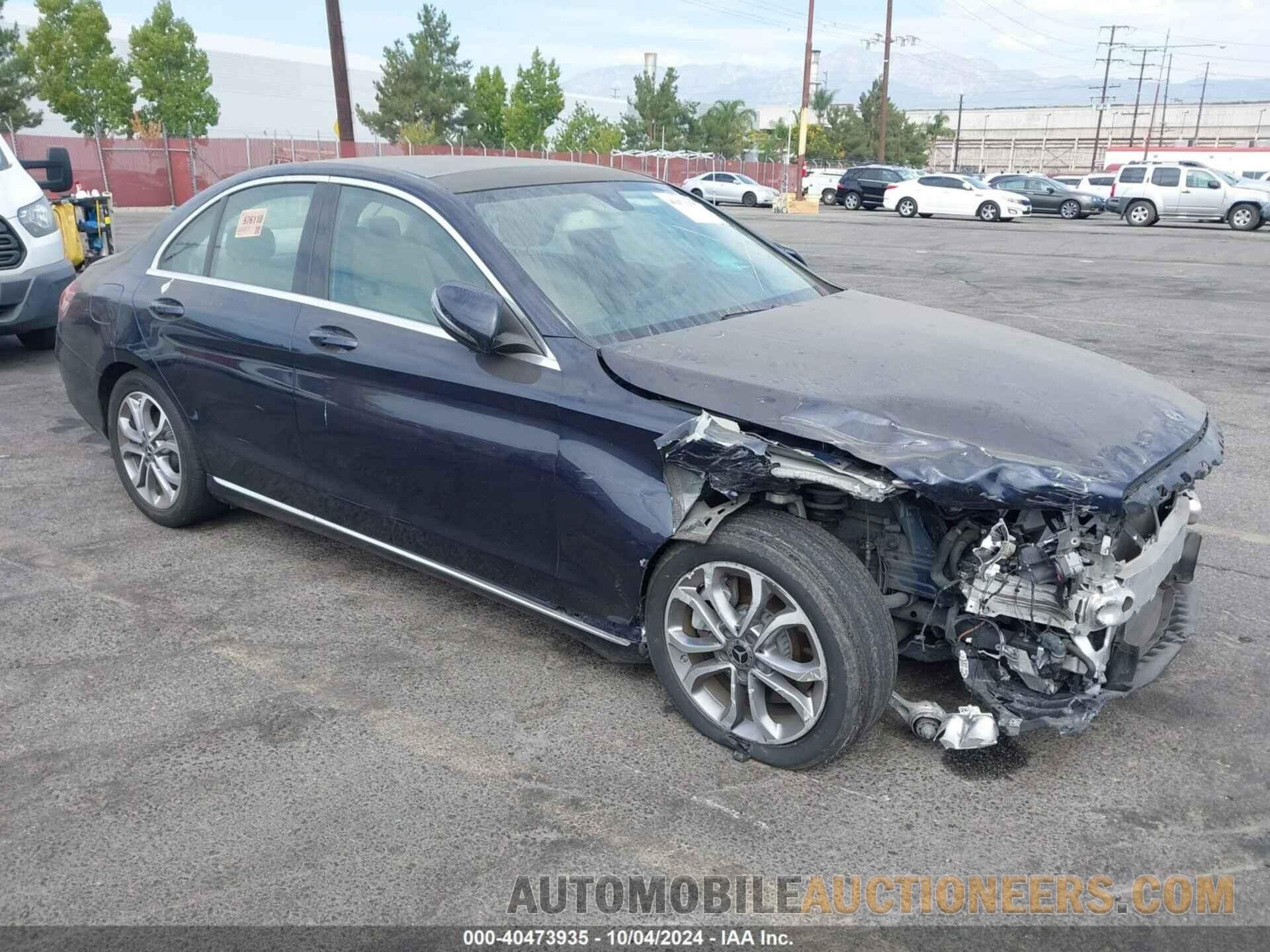 55SWF4JB9JU236793 MERCEDES-BENZ C 300 2018