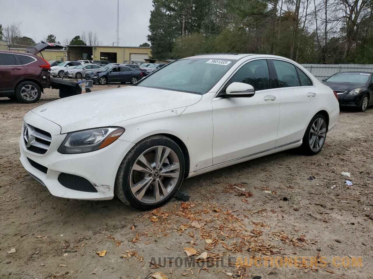 55SWF4JB9JU238933 MERCEDES-BENZ C-CLASS 2018