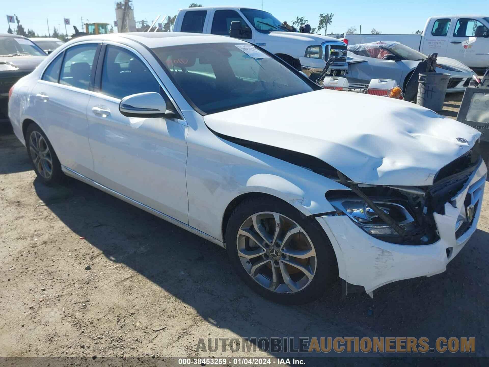 55SWF4JB9JU239581 MERCEDES-BENZ C 2018