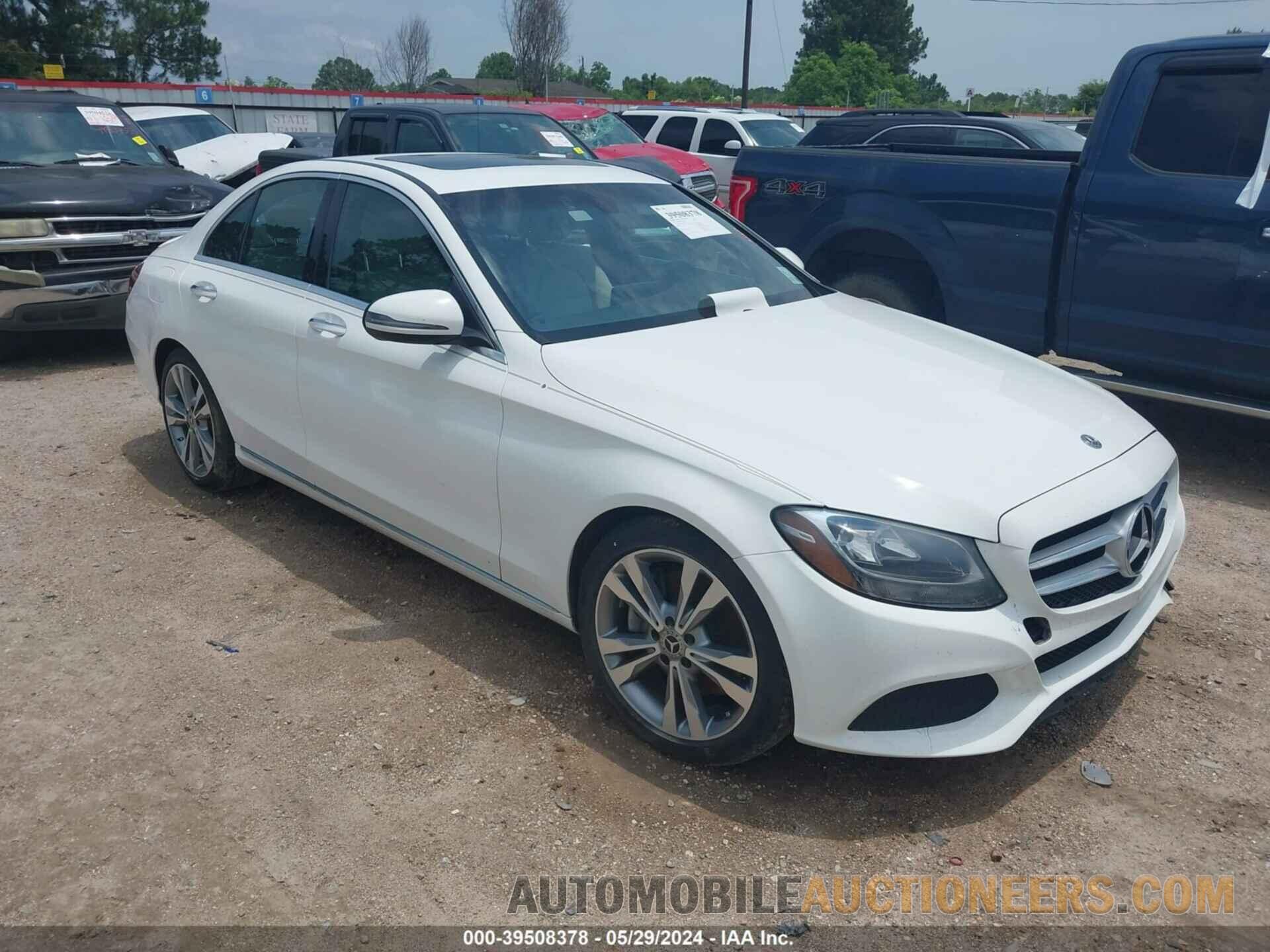 55SWF4JB9JU240276 MERCEDES-BENZ C 300 2018