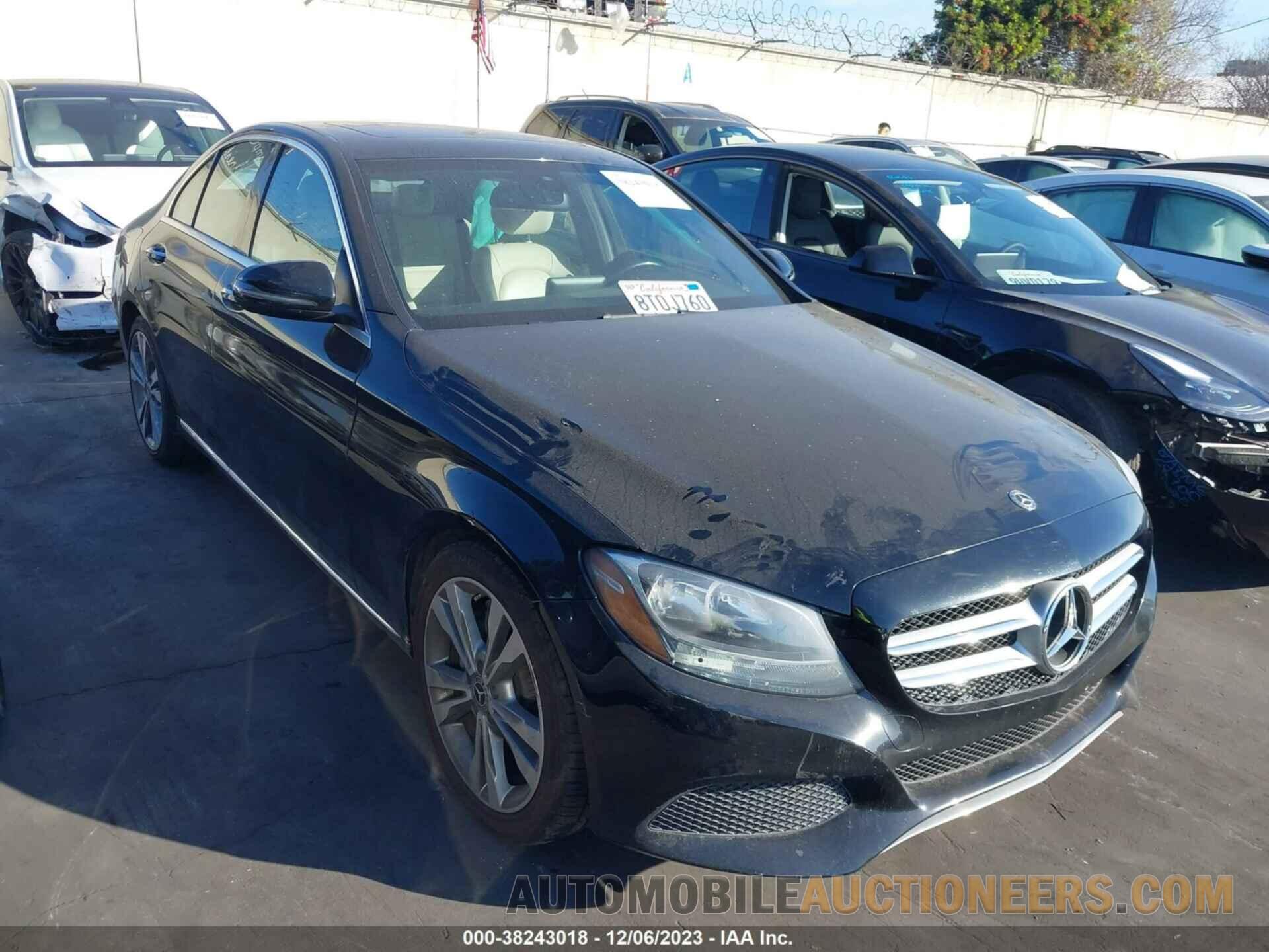 55SWF4JB9JU241105 MERCEDES-BENZ C 300 2018