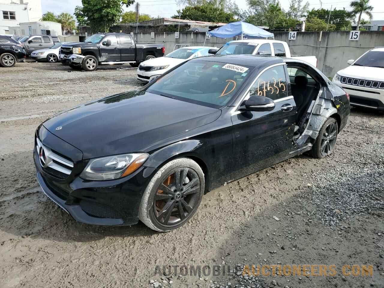 55SWF4JB9JU246918 MERCEDES-BENZ C-CLASS 2018