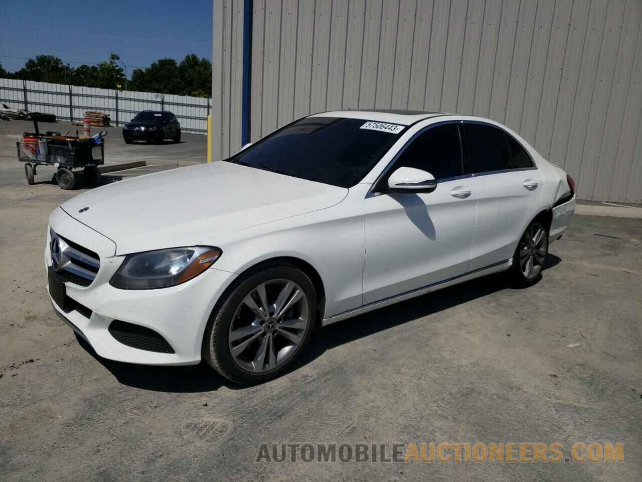 55SWF4JB9JU247096 MERCEDES-BENZ C-CLASS 2018