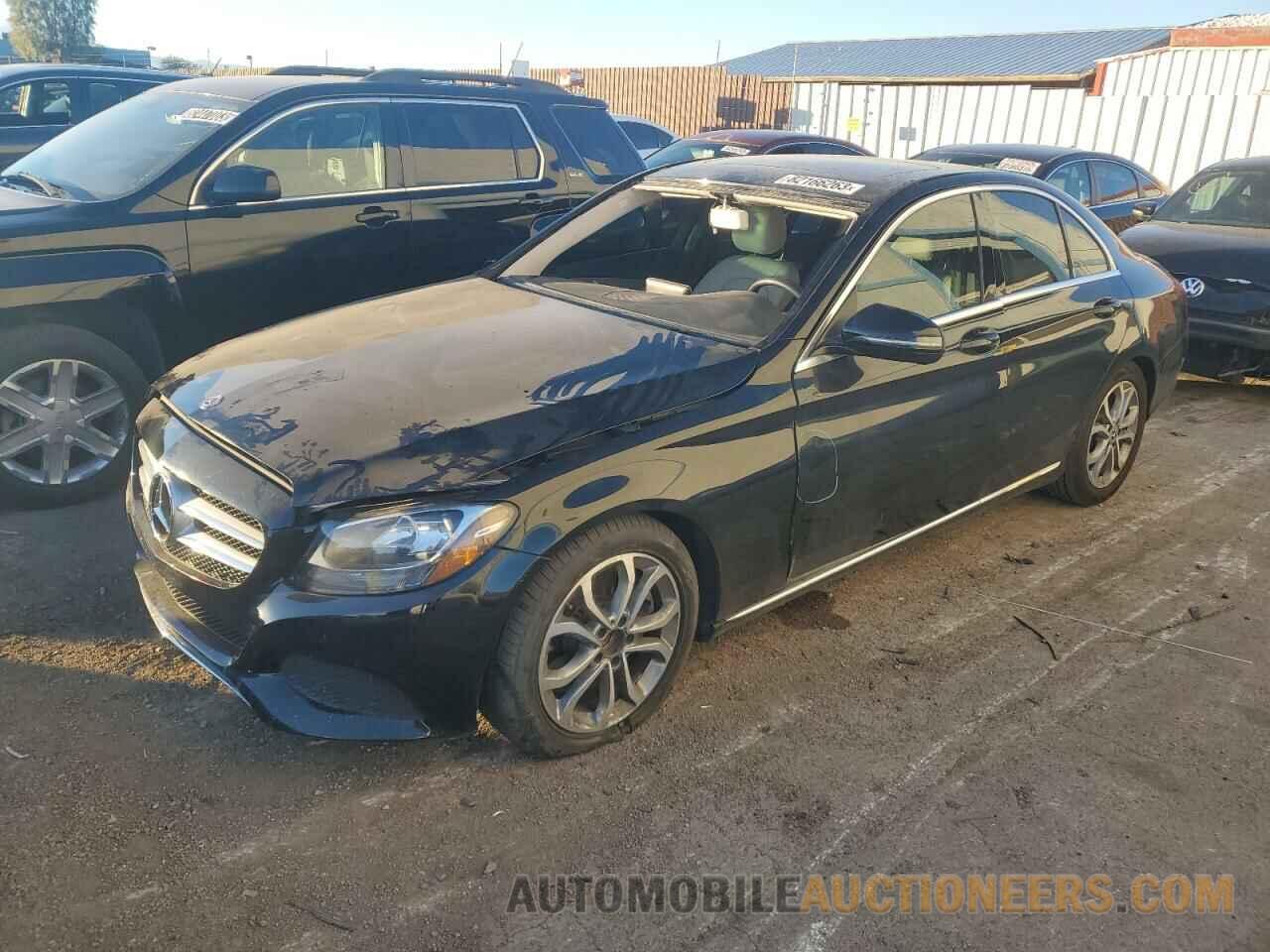 55SWF4JB9JU249821 MERCEDES-BENZ C-CLASS 2018