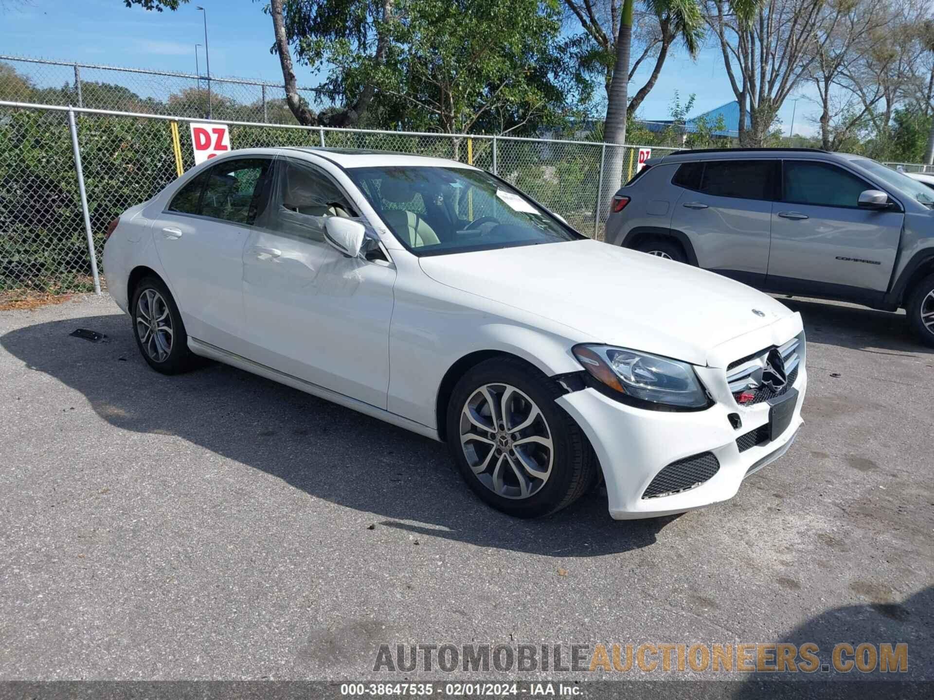 55SWF4JB9JU250340 MERCEDES-BENZ C 300 2018