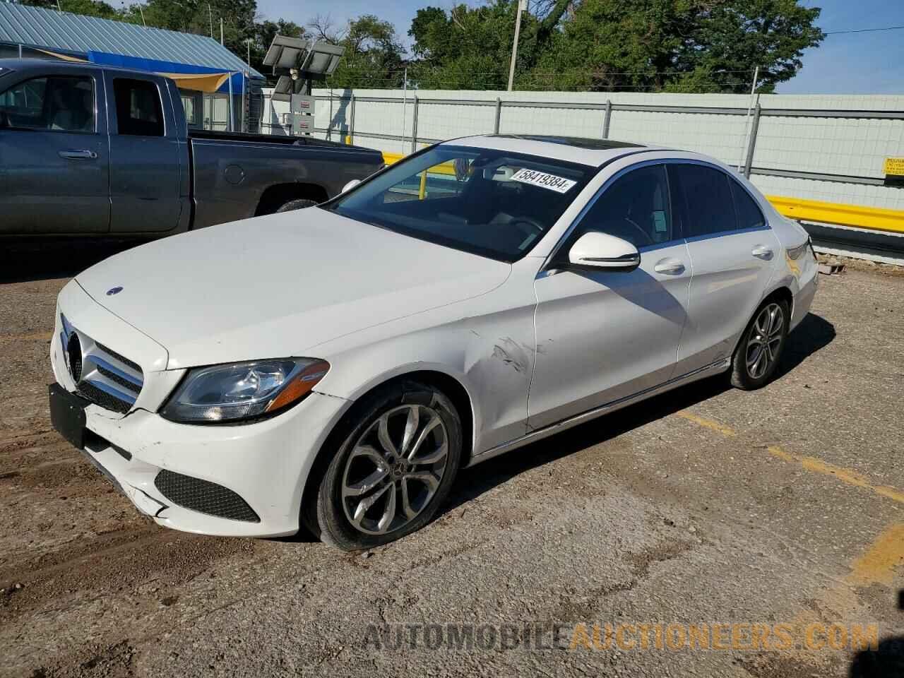 55SWF4JB9JU253576 MERCEDES-BENZ C-CLASS 2018