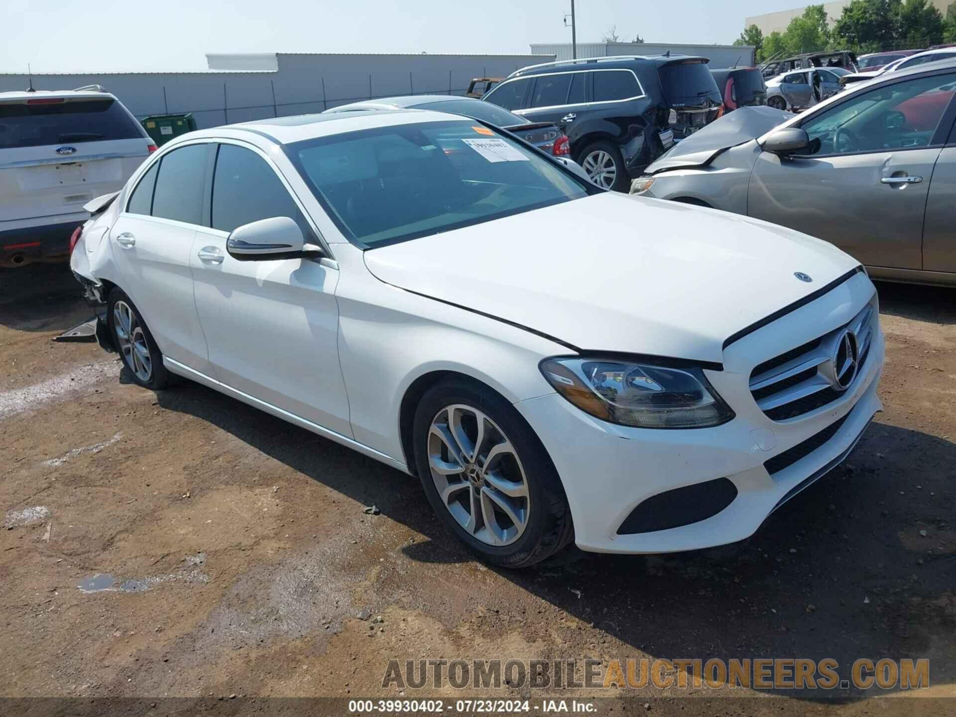 55SWF4JB9JU258597 MERCEDES-BENZ C 300 2018