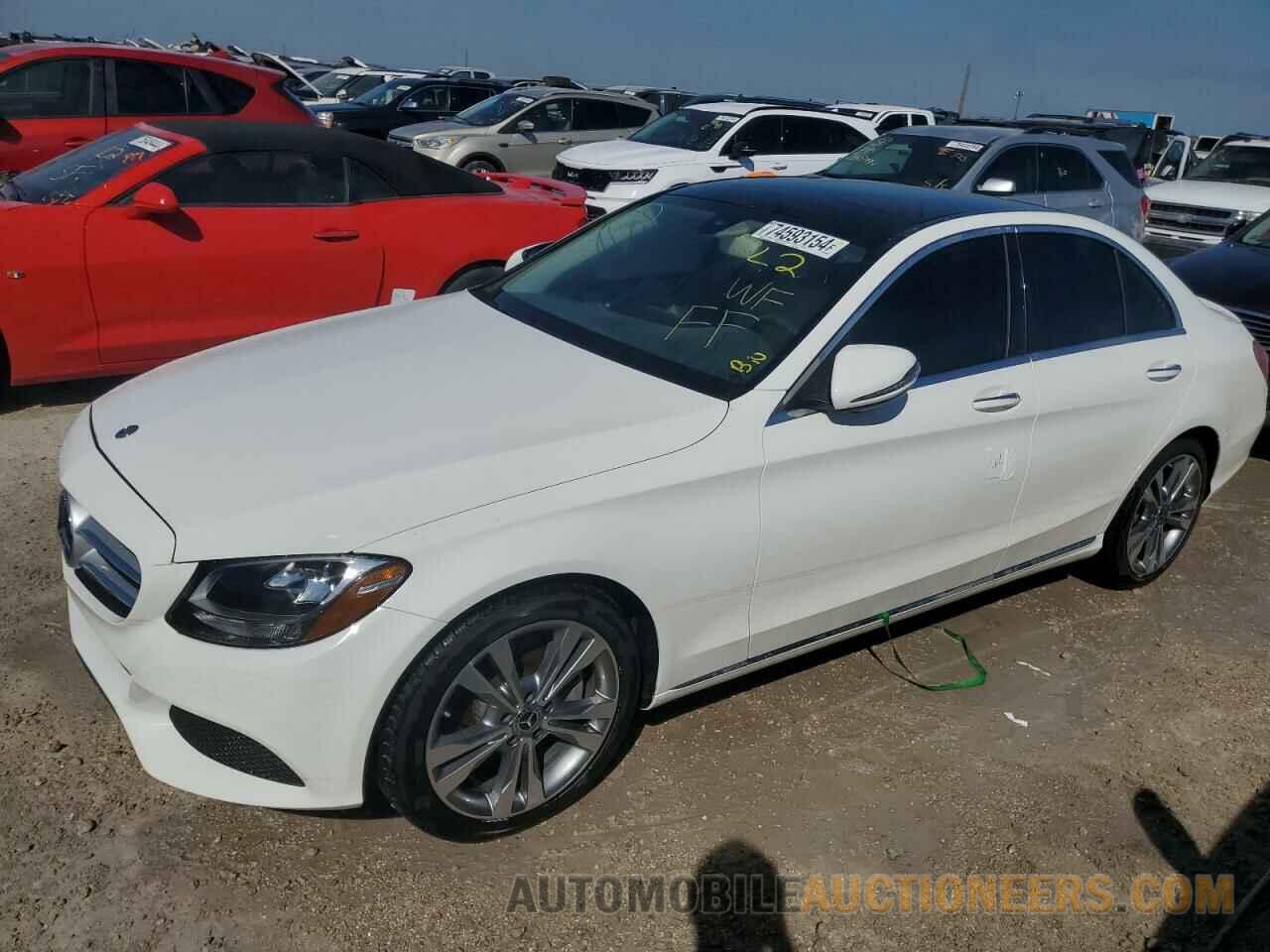 55SWF4JB9JU258941 MERCEDES-BENZ C-CLASS 2018