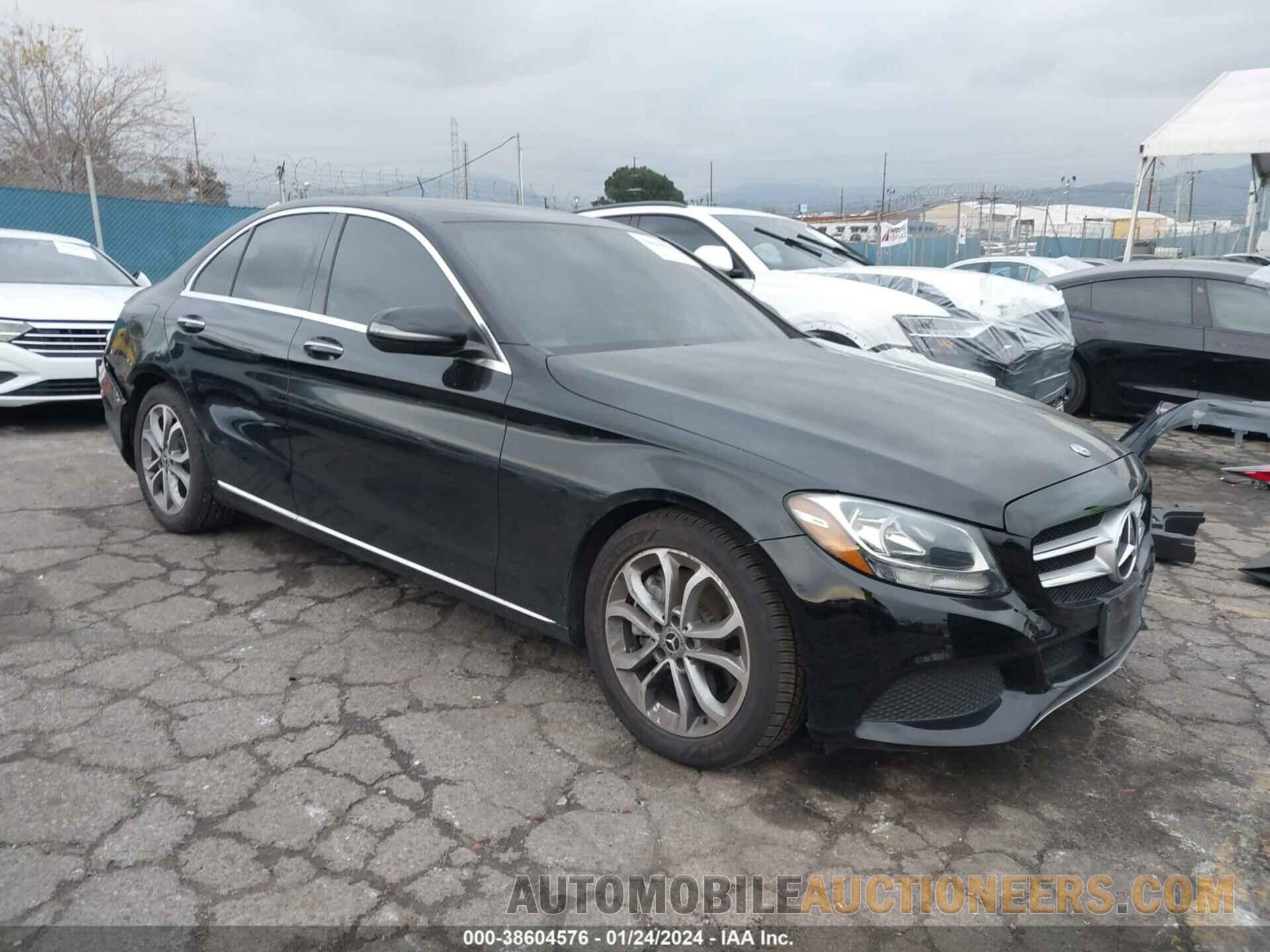 55SWF4JB9JU262391 MERCEDES-BENZ C 300 2018