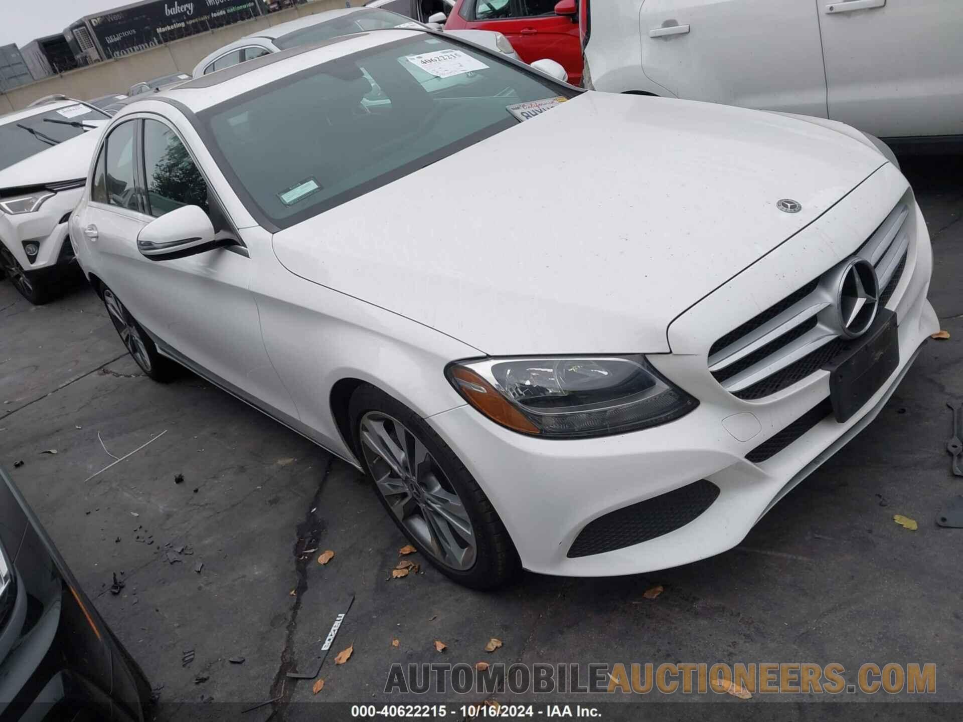 55SWF4JB9JU266795 MERCEDES-BENZ C 300 2018