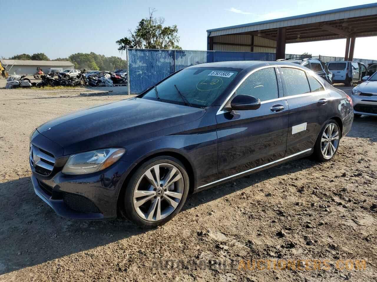 55SWF4JB9JU274279 MERCEDES-BENZ C-CLASS 2018