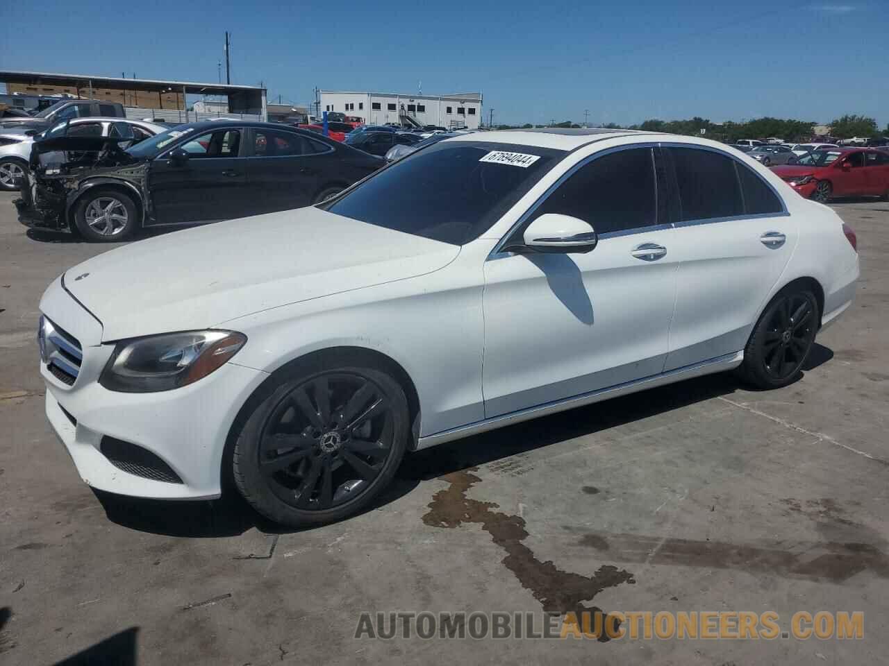 55SWF4JB9JU277795 MERCEDES-BENZ C-CLASS 2018