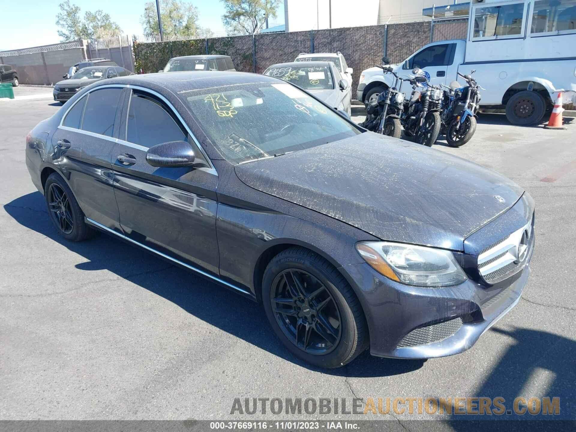 55SWF4JB9JU281829 MERCEDES-BENZ C-CLASS 2018