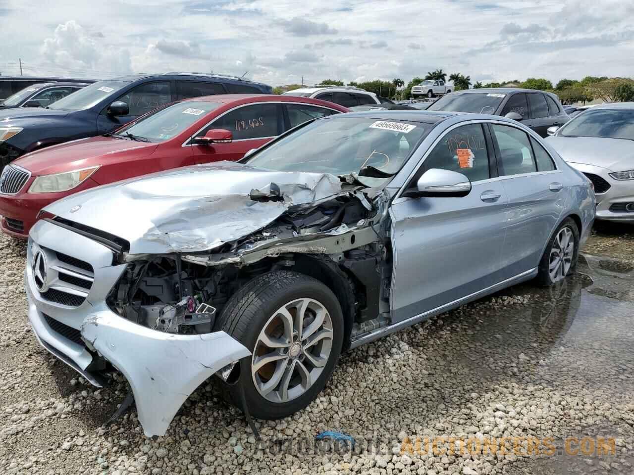 55SWF4JBXFU044645 MERCEDES-BENZ C-CLASS 2015