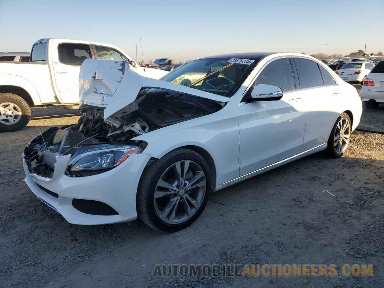 55SWF4JBXFU047660 MERCEDES-BENZ C-CLASS 2015