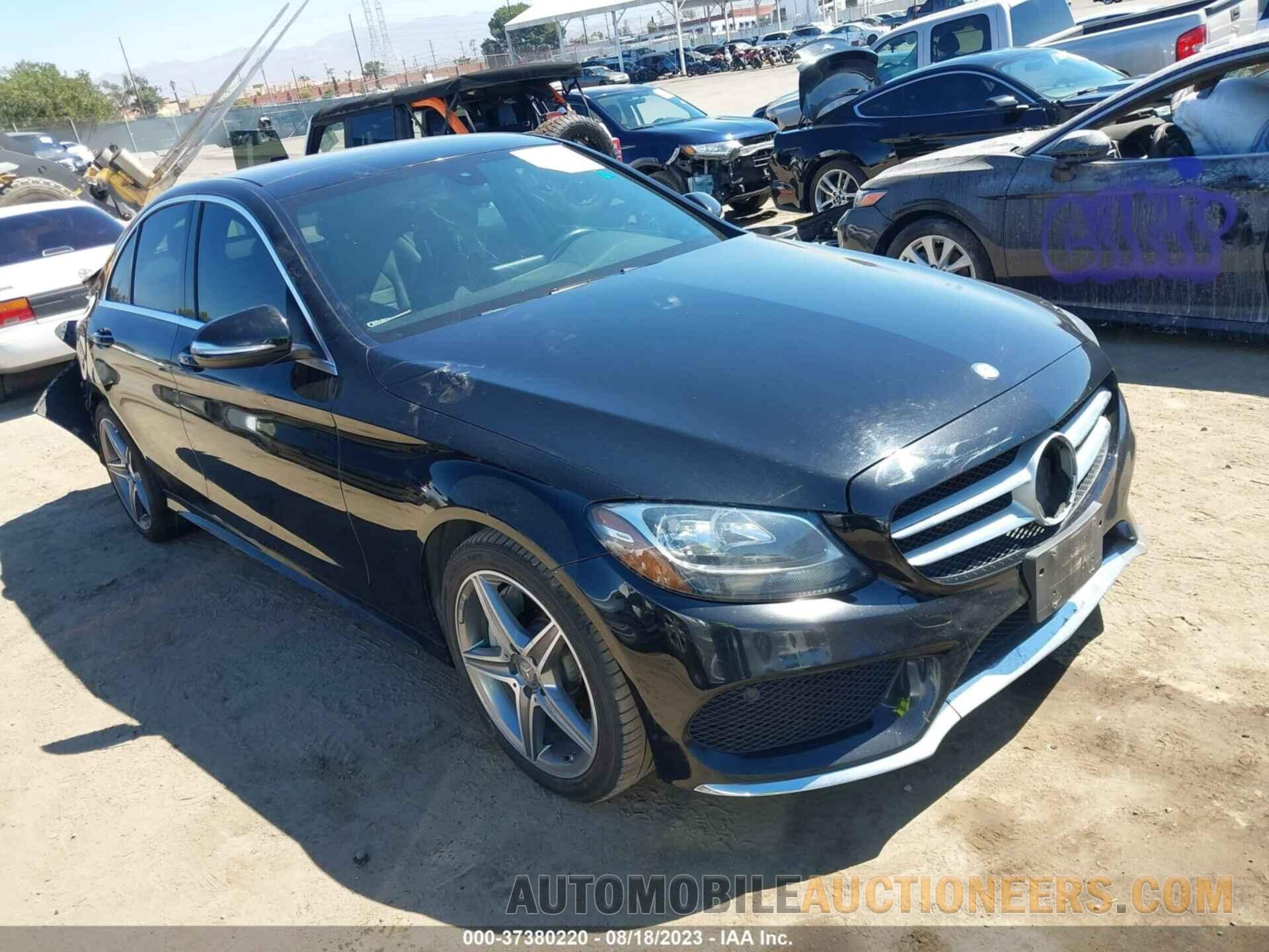 55SWF4JBXFU053863 MERCEDES-BENZ C-CLASS 2015