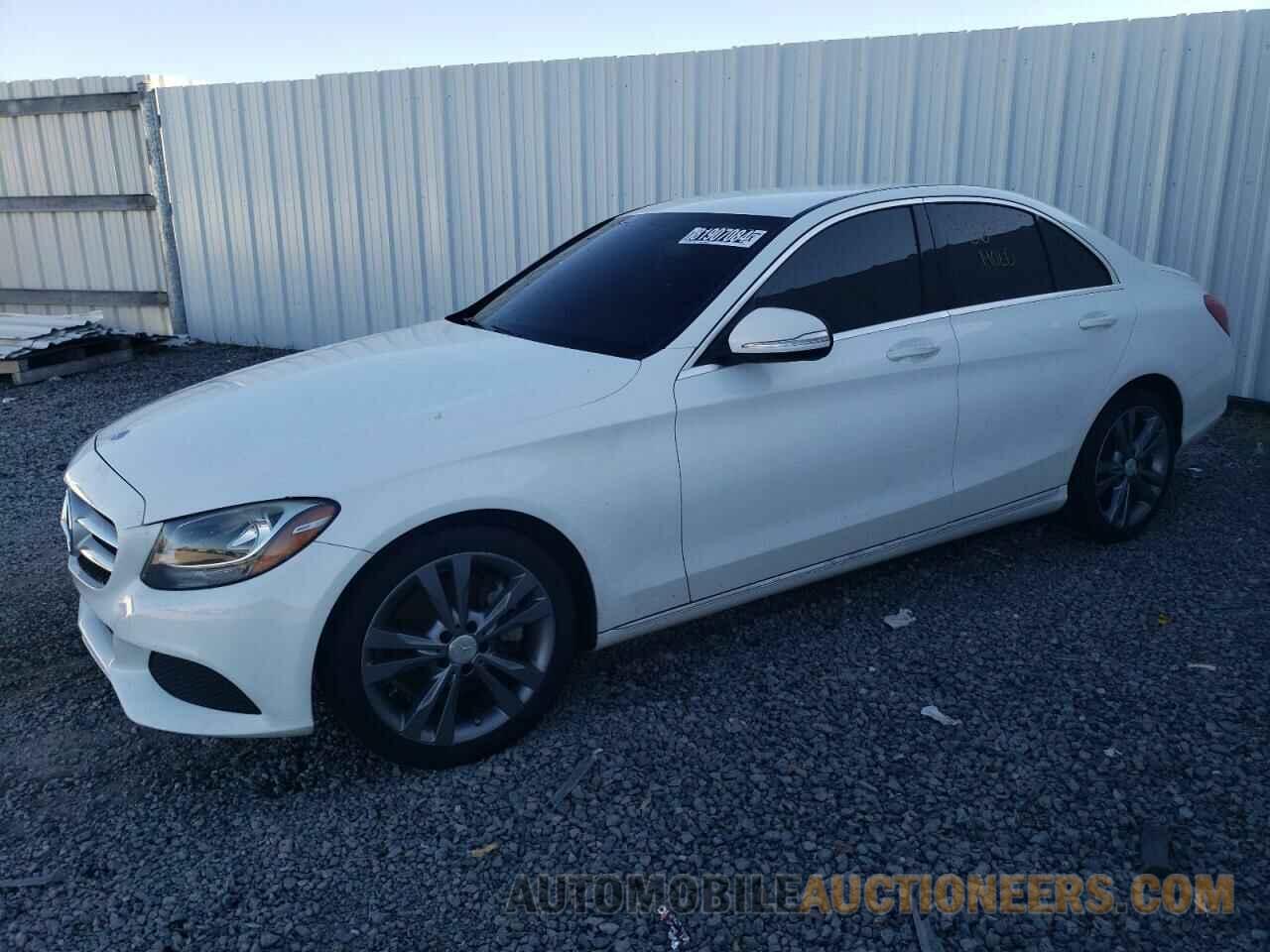 55SWF4JBXFU054740 MERCEDES-BENZ C-CLASS 2015