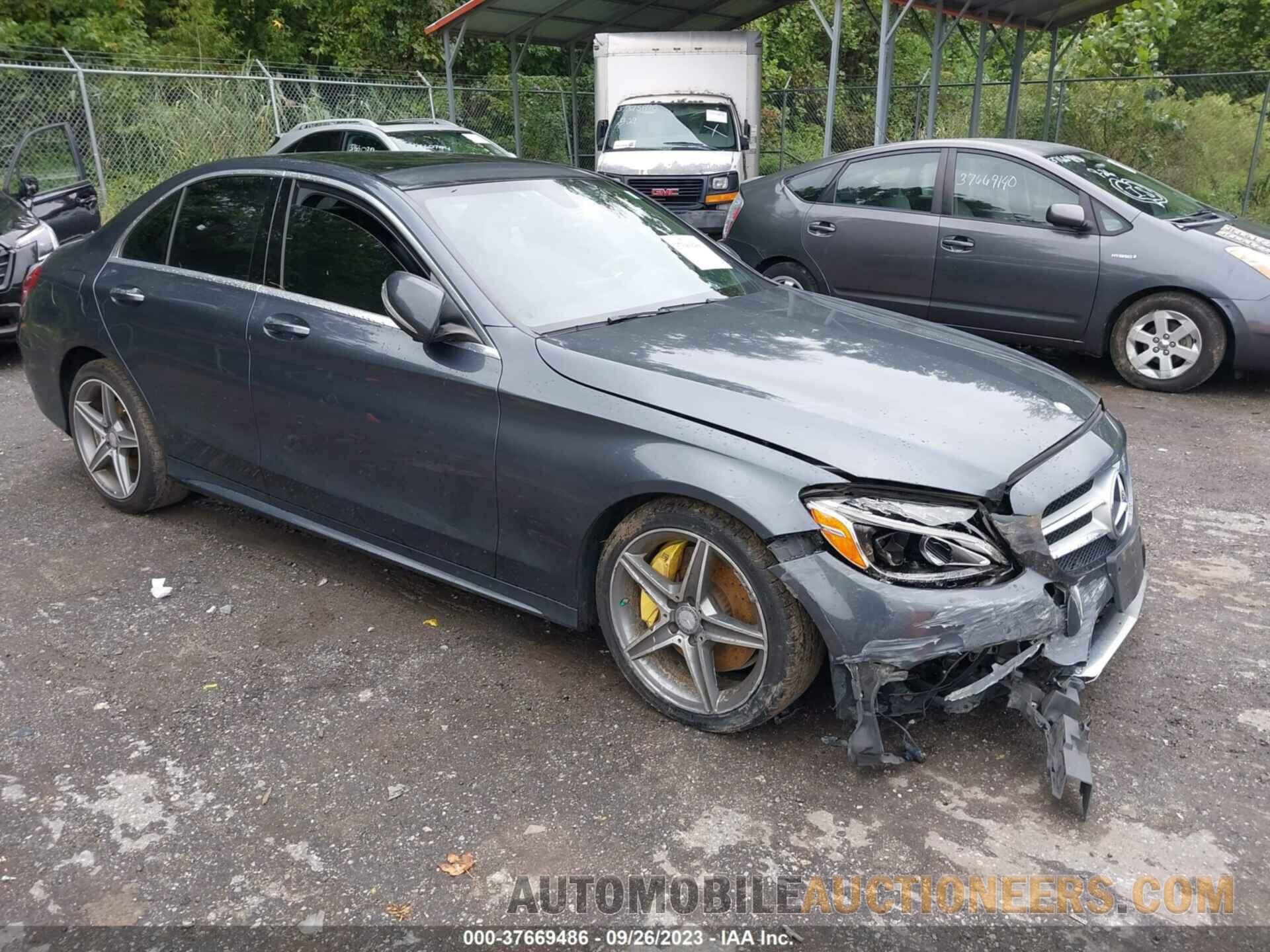 55SWF4JBXFU056262 MERCEDES-BENZ C 2015