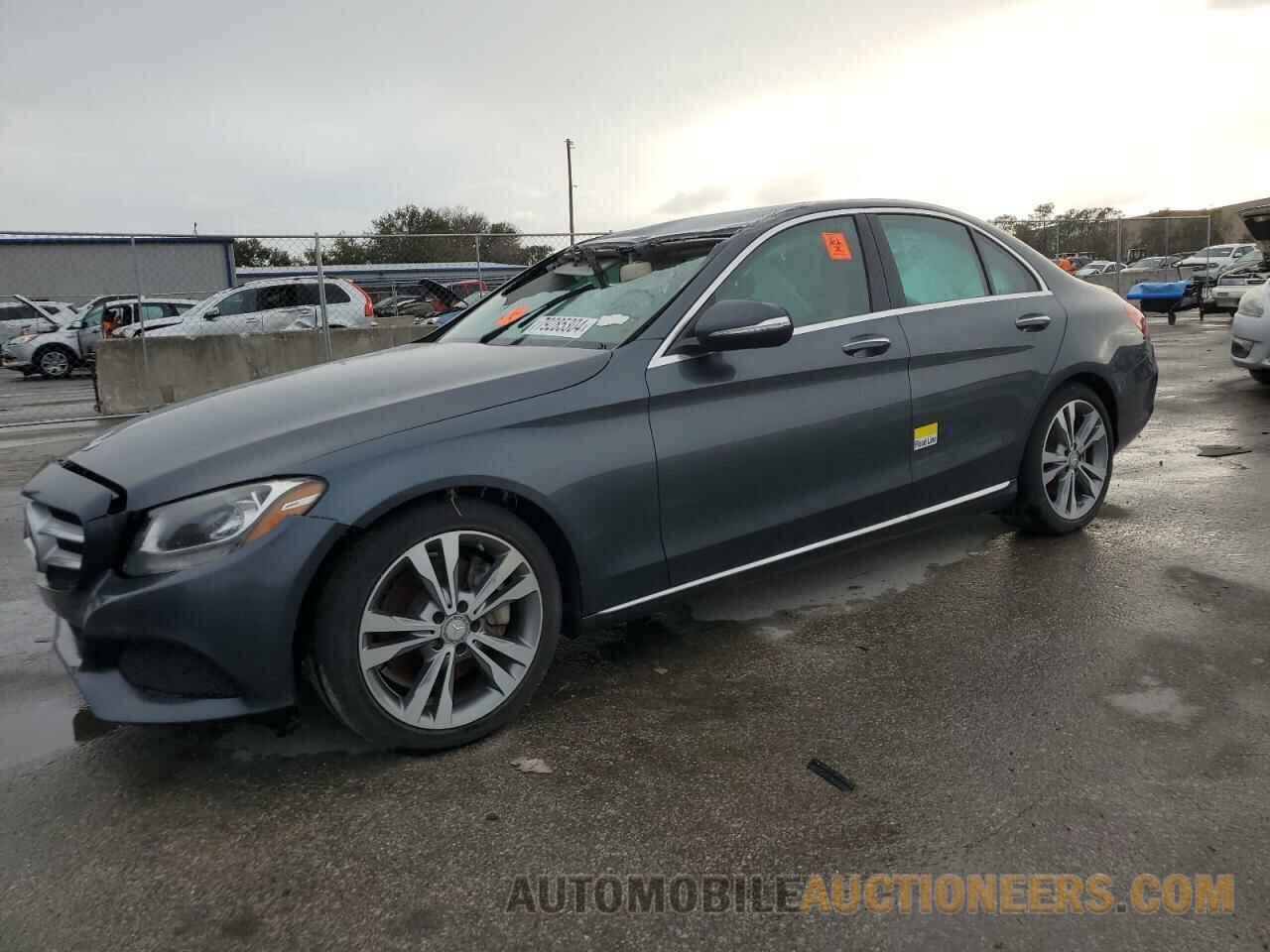 55SWF4JBXFU065303 MERCEDES-BENZ C-CLASS 2015