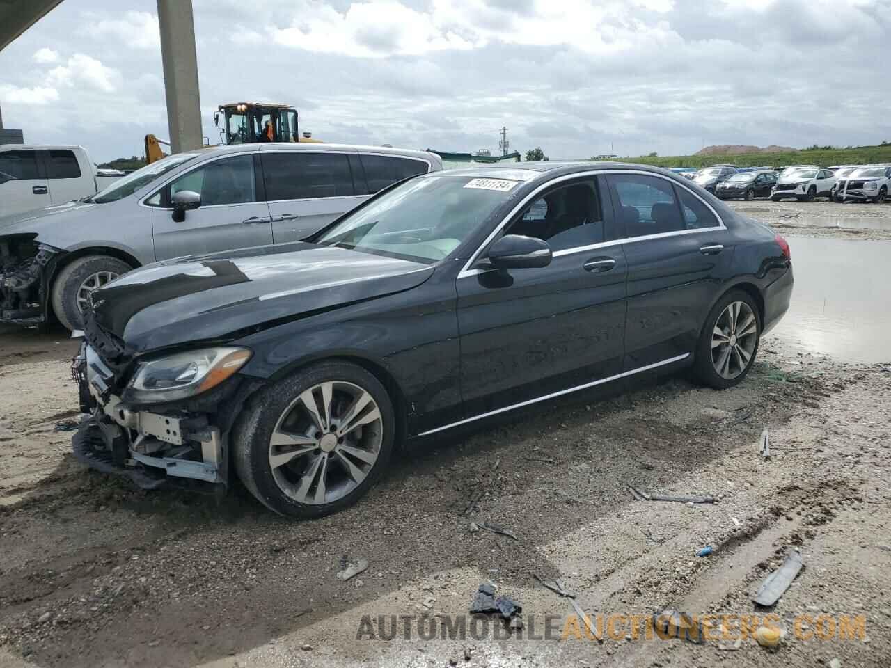 55SWF4JBXFU067987 MERCEDES-BENZ C-CLASS 2015