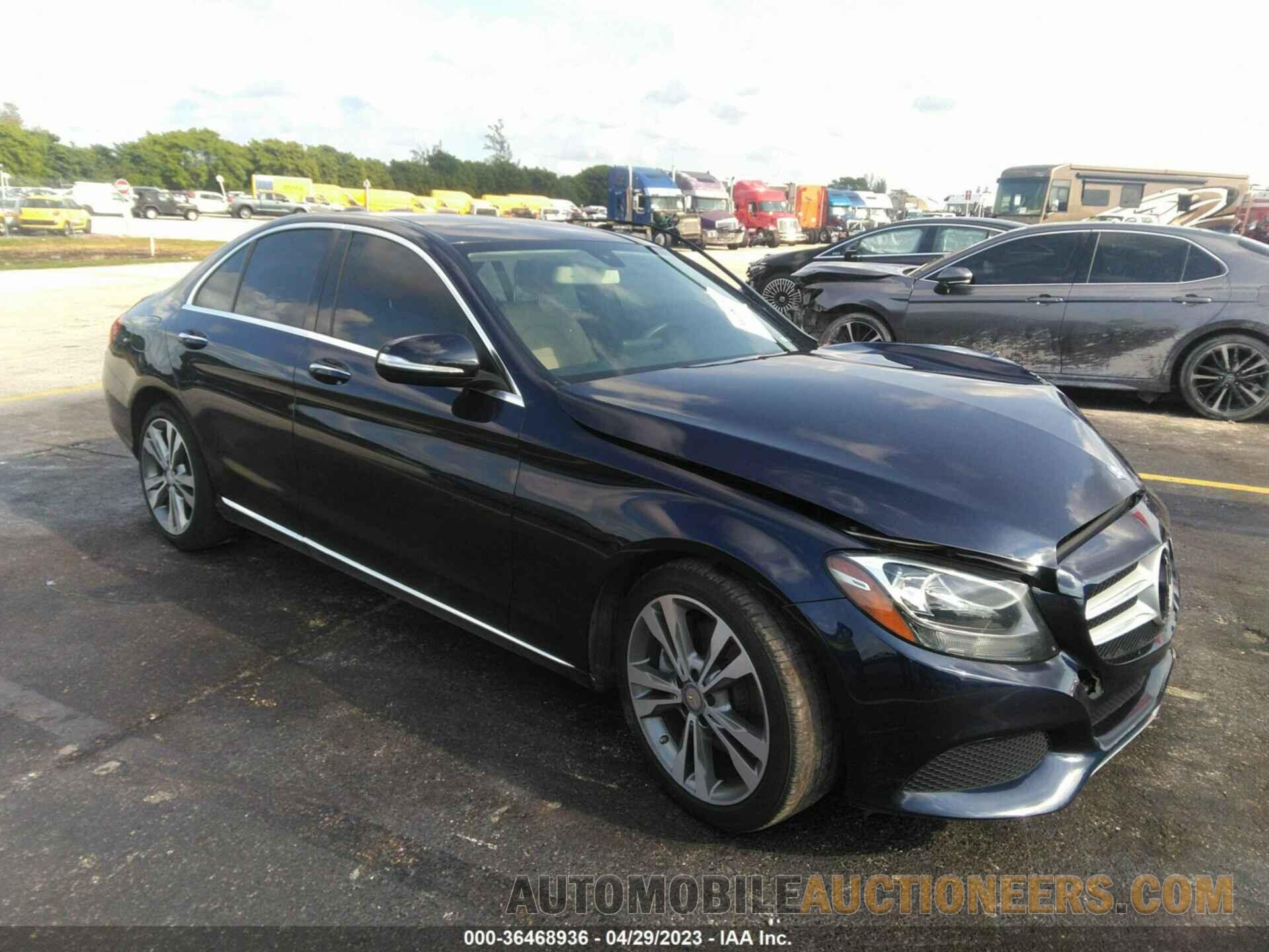 55SWF4JBXFU068556 MERCEDES-BENZ C-CLASS 2015