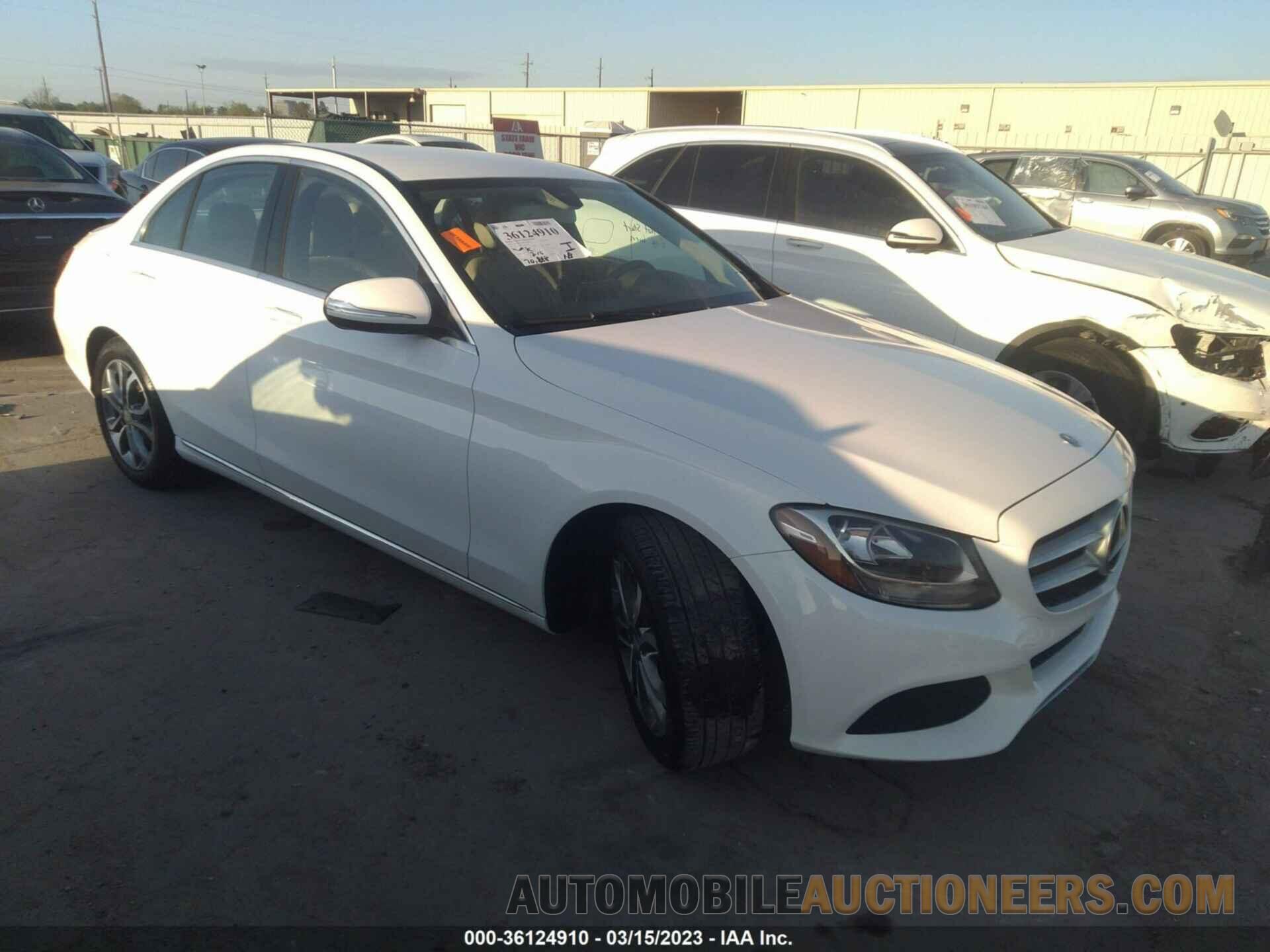 55SWF4JBXFU068590 MERCEDES-BENZ C-CLASS 2015