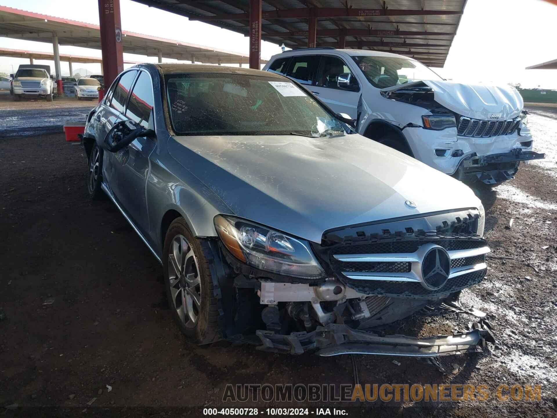 55SWF4JBXFU070176 MERCEDES-BENZ C 2015