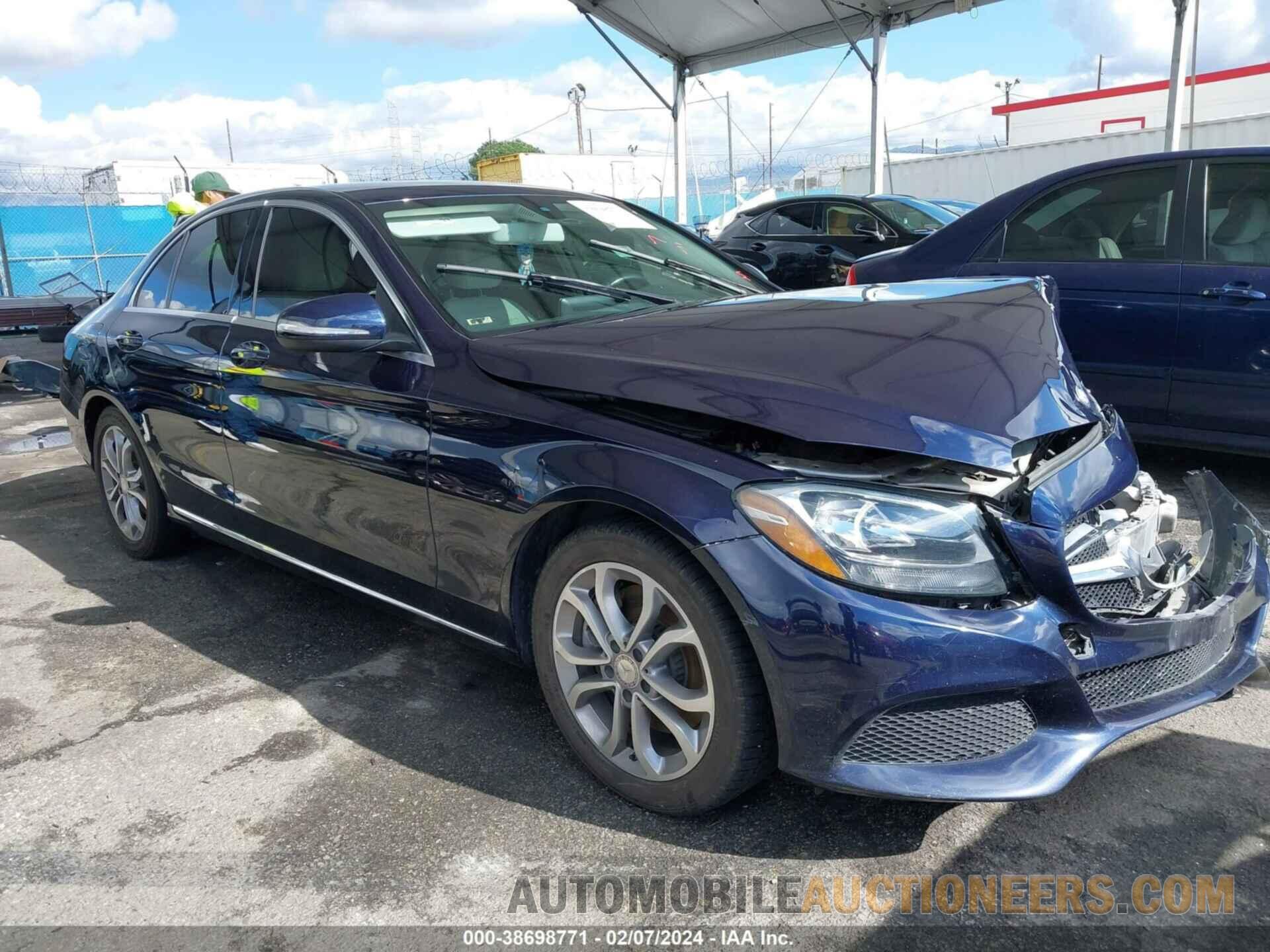 55SWF4JBXFU070484 MERCEDES-BENZ C 300 2015