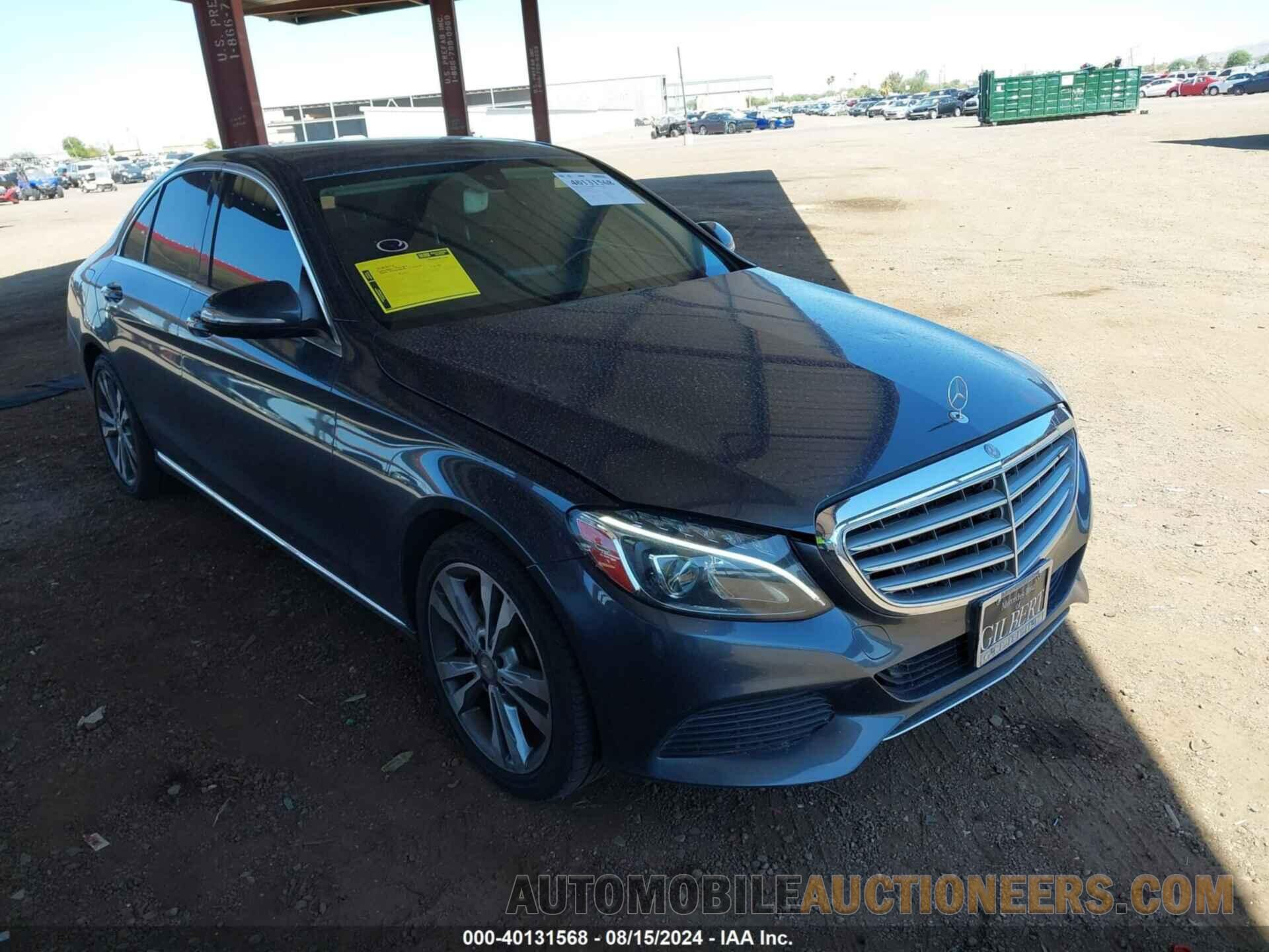 55SWF4JBXFU071134 MERCEDES-BENZ C 300 2015