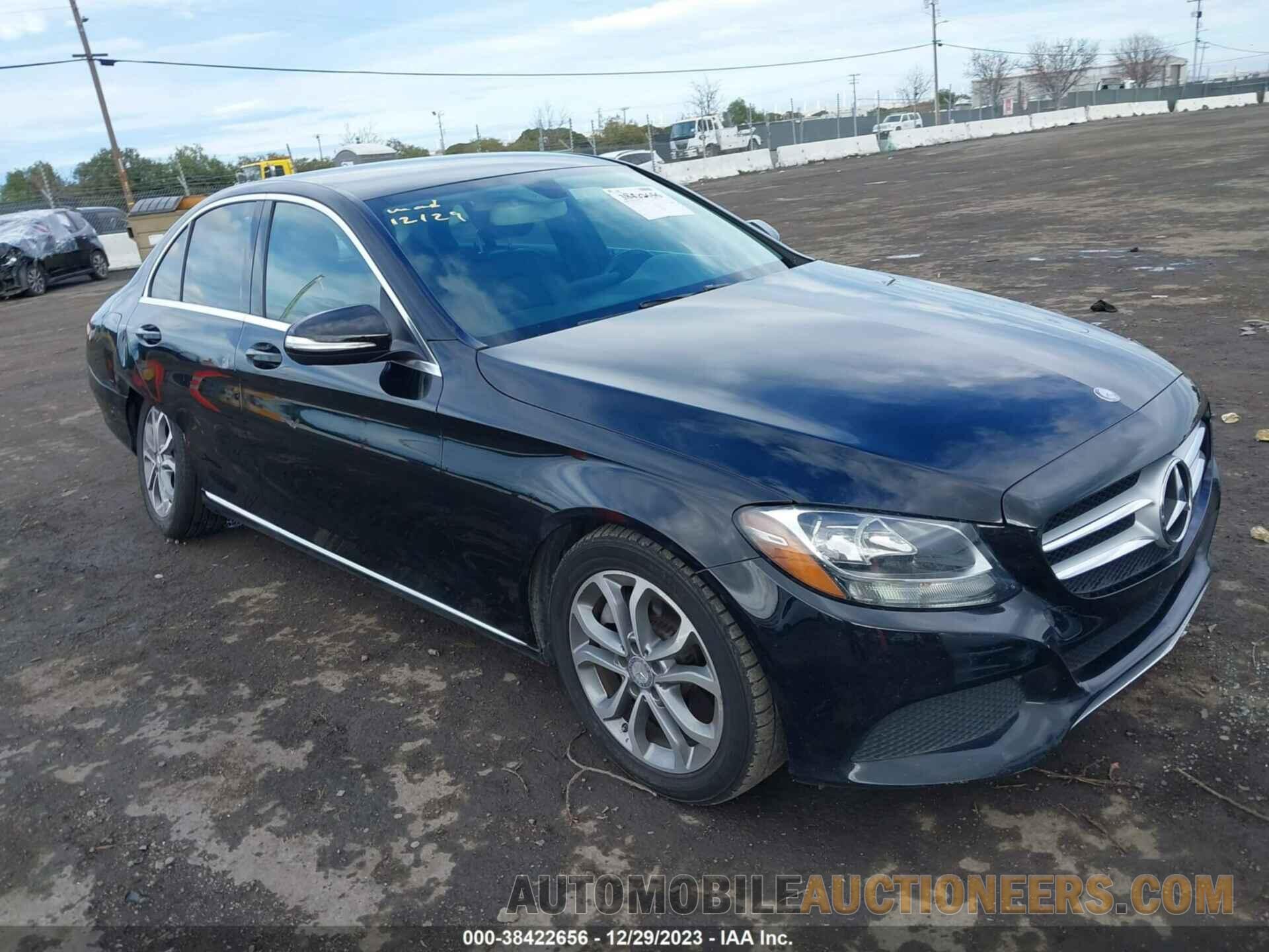 55SWF4JBXFU072641 MERCEDES-BENZ C 300 2015