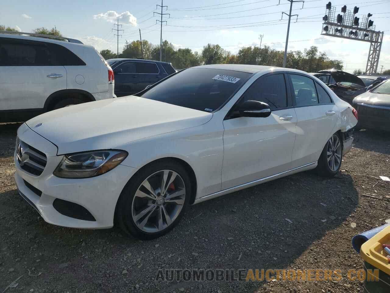 55SWF4JBXFU072915 MERCEDES-BENZ C-CLASS 2015