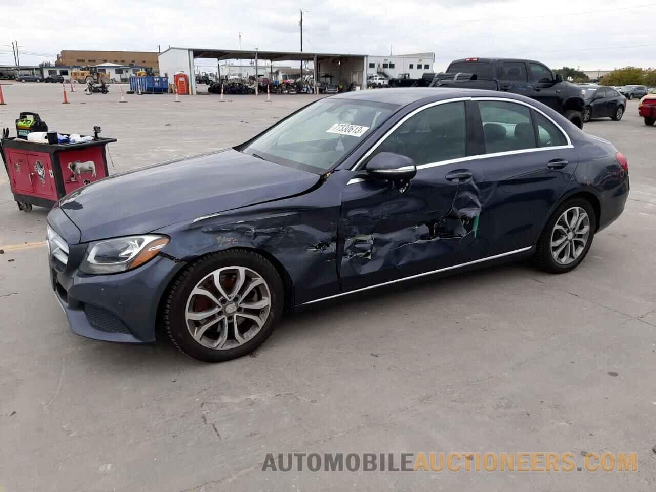 55SWF4JBXFU073885 MERCEDES-BENZ C-CLASS 2015