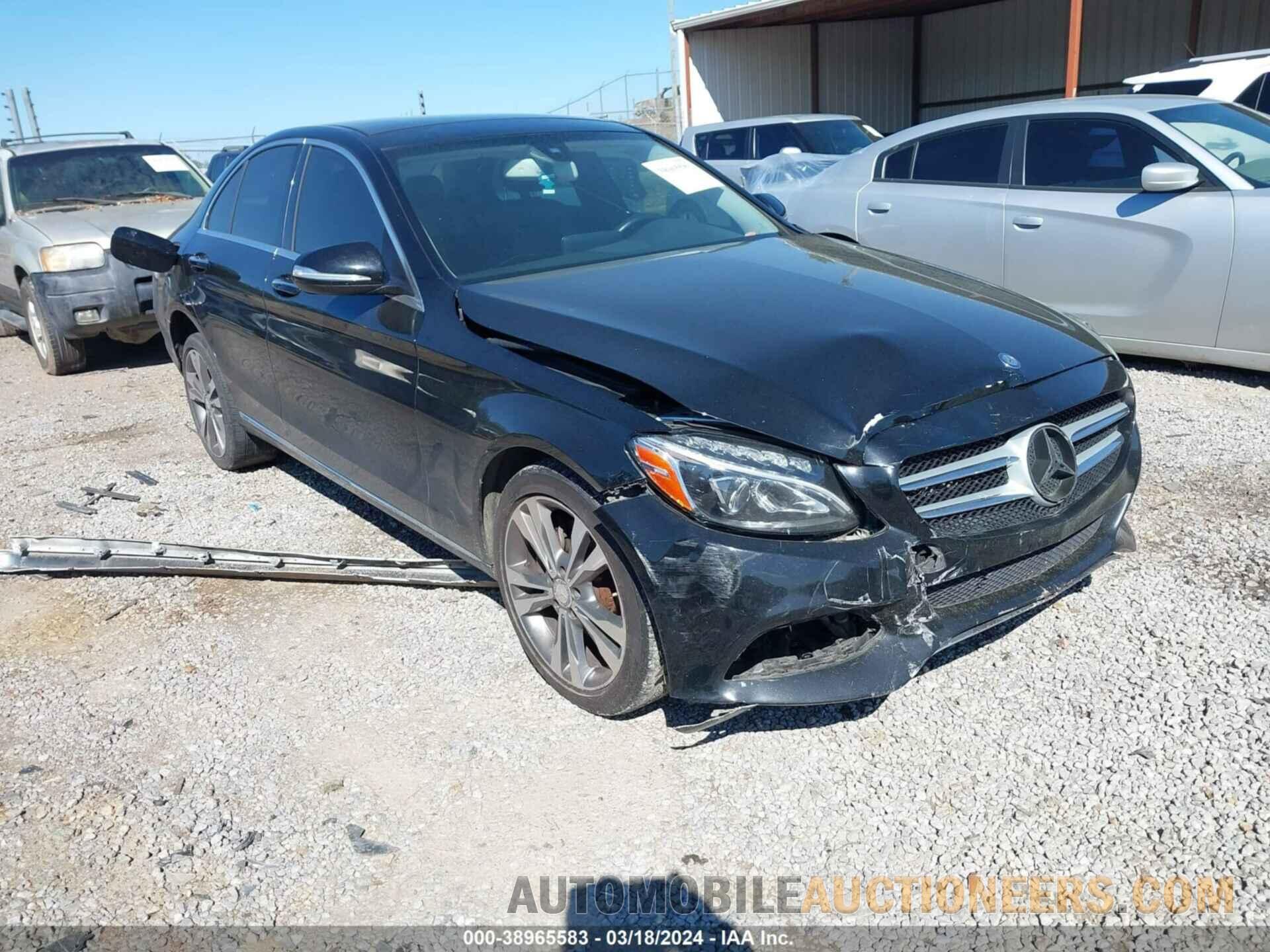 55SWF4JBXFU074423 MERCEDES-BENZ C 300 2015