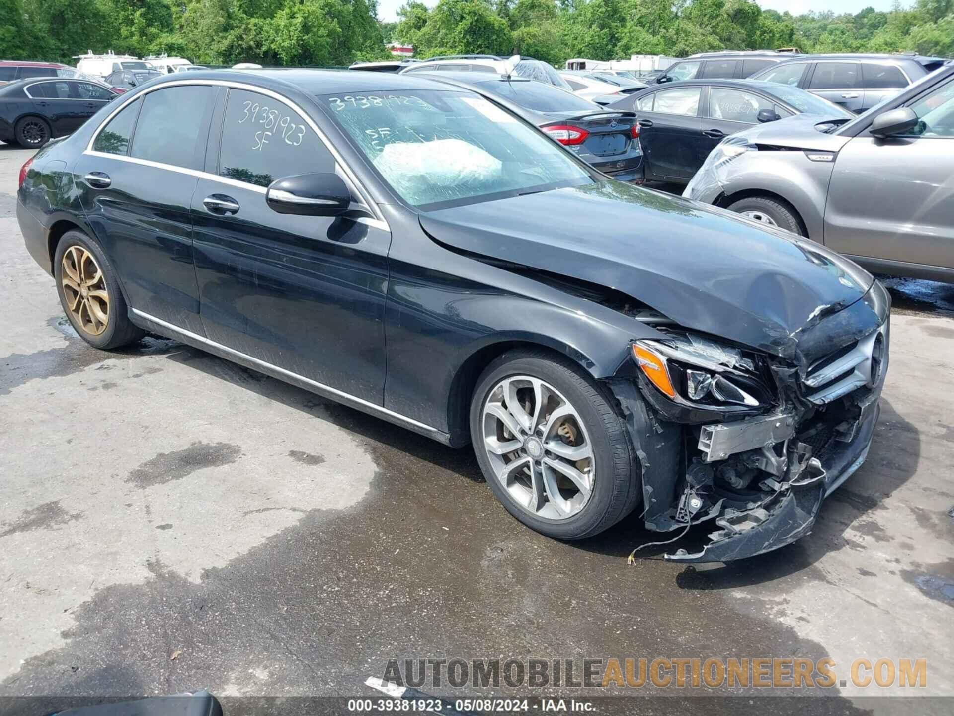 55SWF4JBXFU075054 MERCEDES-BENZ C 300 2015