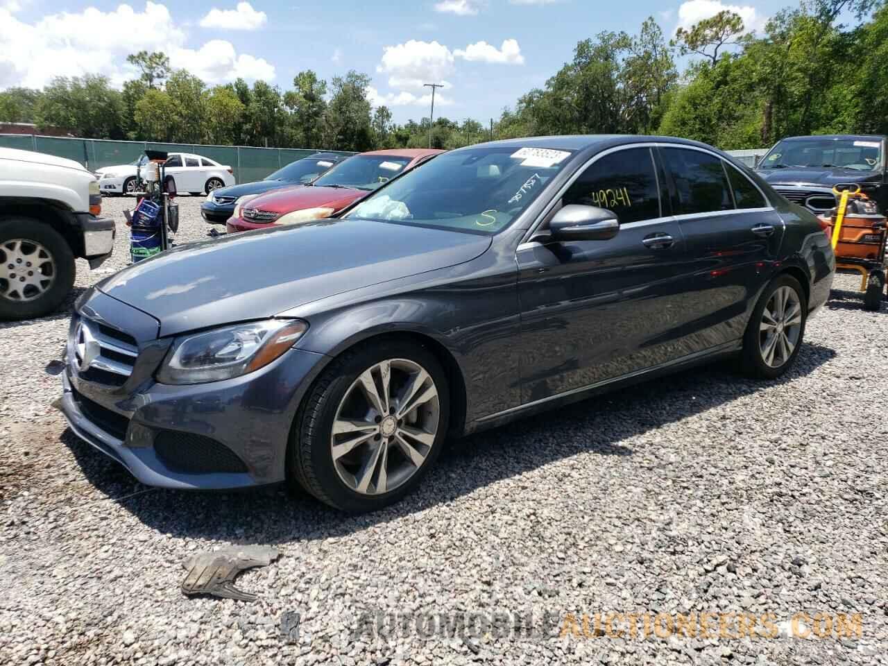 55SWF4JBXFU082845 MERCEDES-BENZ C-CLASS 2015